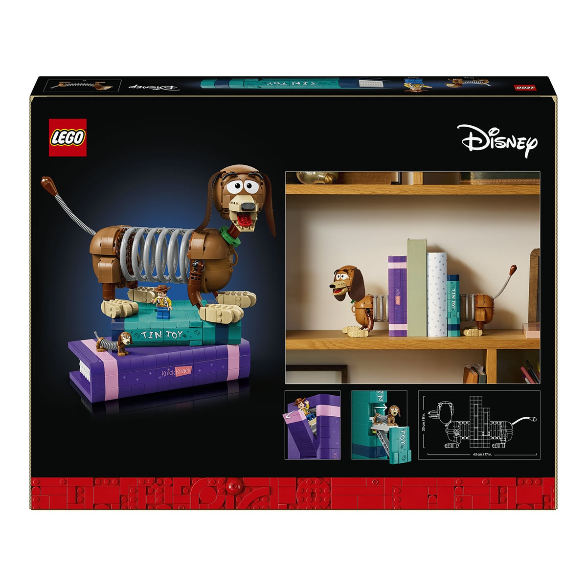 Juego de construcción Toy Story: Sujetalibros de Slinky LEGO Disney Pixar - 43301 8