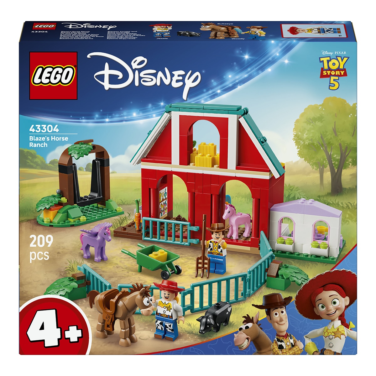 Toy Story 5 O Rancho de Cavalos do Blaze Lego Disney 1