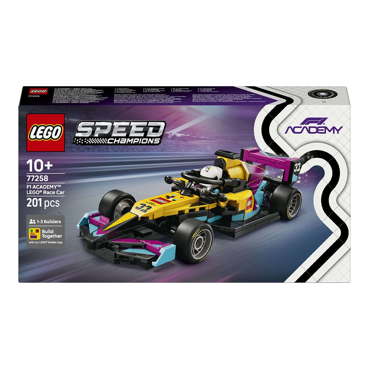 Imagen 0 de Juego de construcción Coche de Carreras F1 ACADEMY™ LEGO® LEGO Speed Champions - 77258