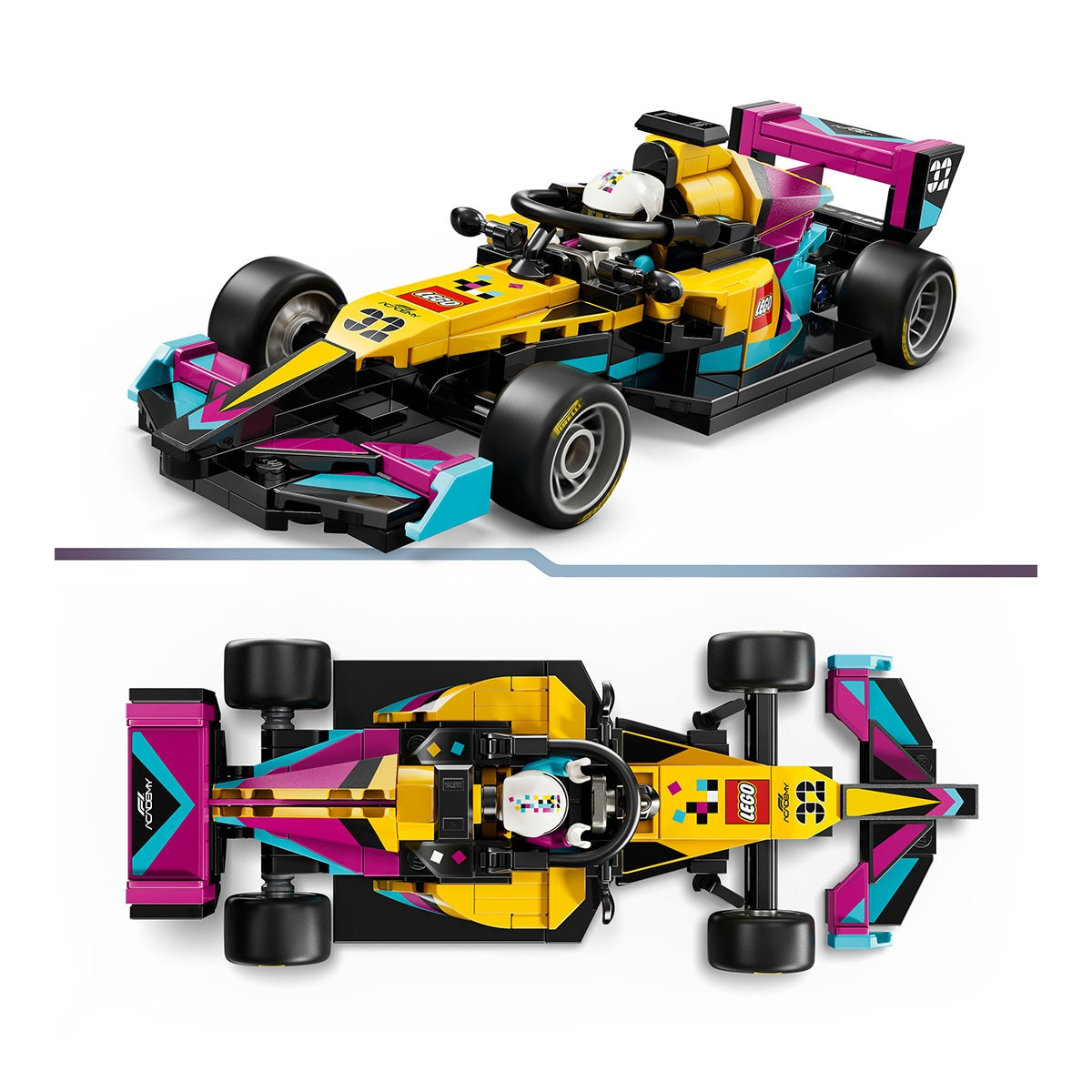 Juego de construcción Coche de Carreras F1 ACADEMY™ LEGO® LEGO Speed Champions - 77258 4