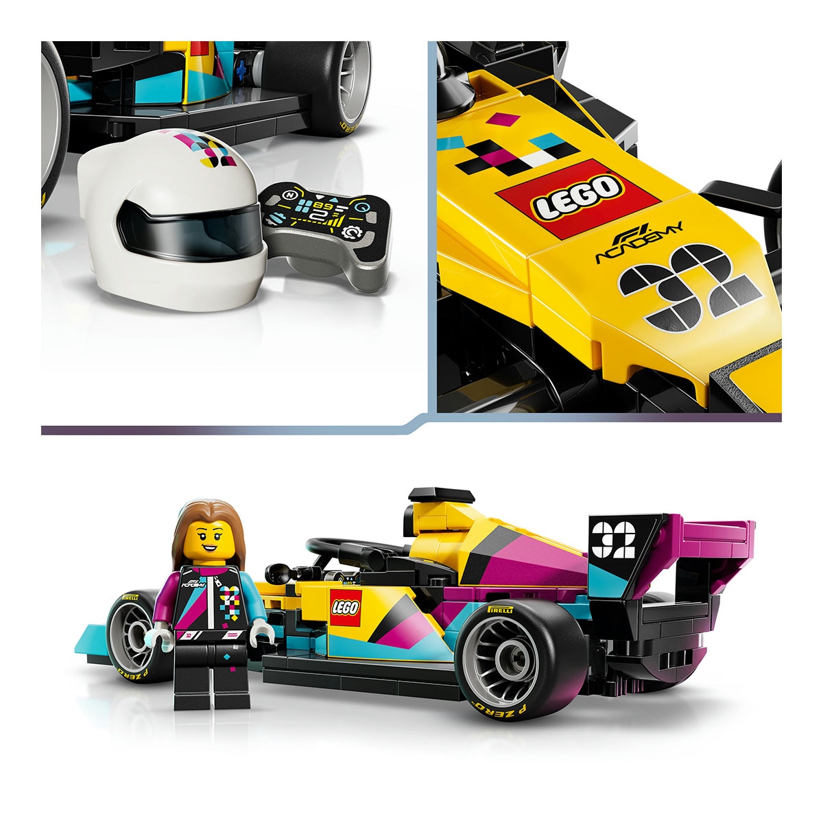 Juego de construcción Coche de Carreras F1 ACADEMY™ LEGO® LEGO Speed Champions - 77258 5