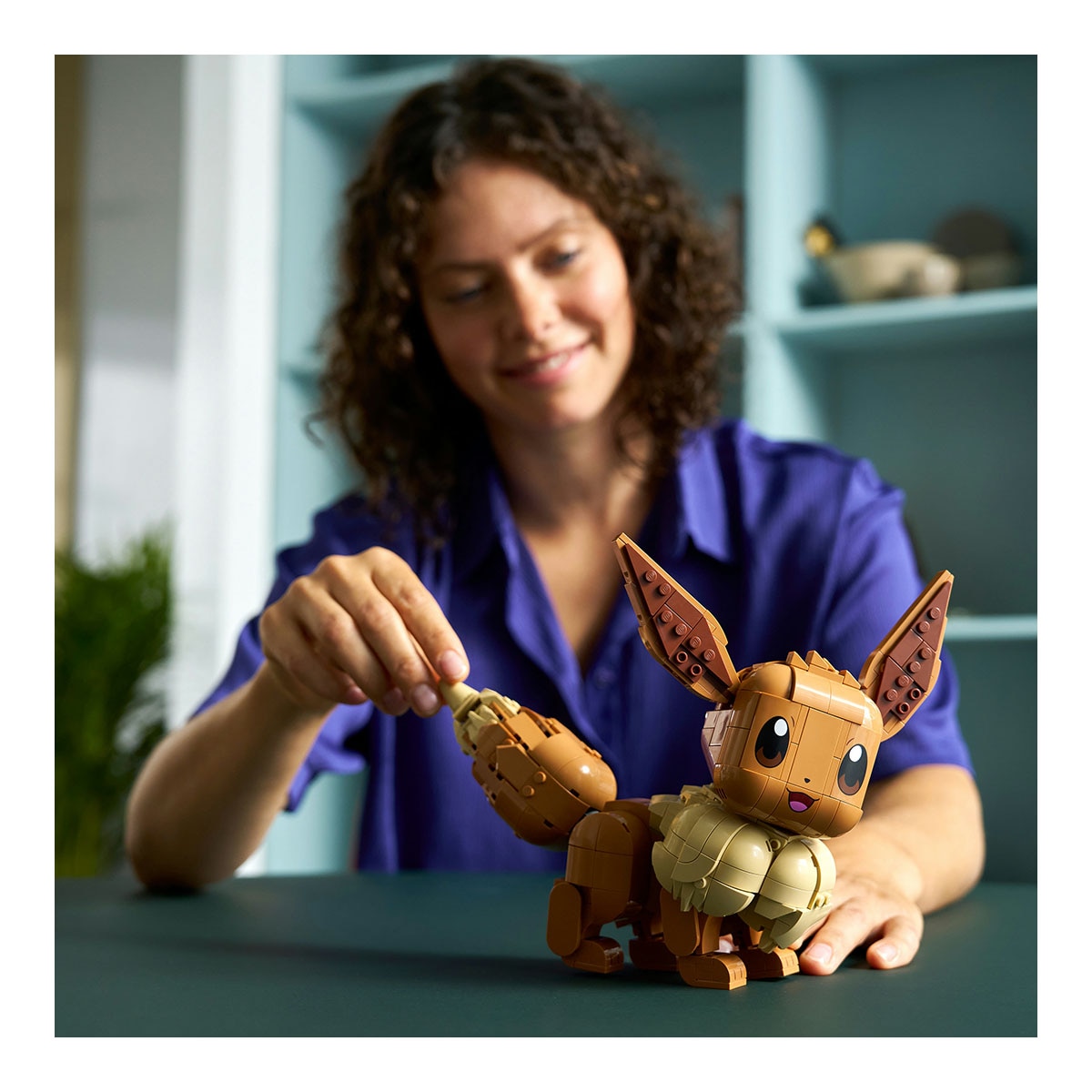 Kit de modelo de construção de figura ajustável Lego Pokémon 3