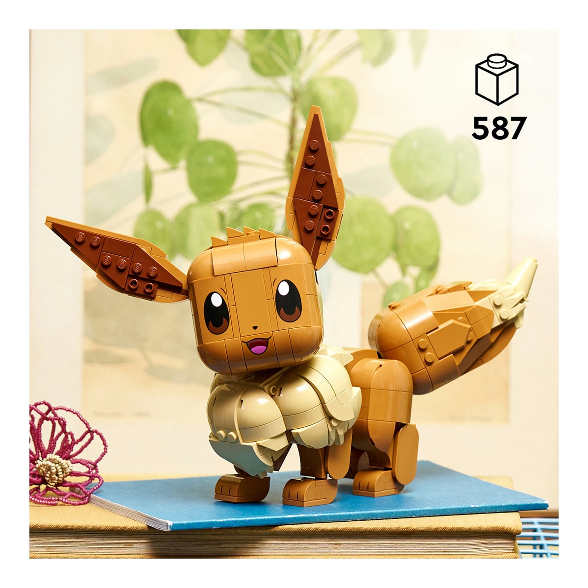 Kit de modelo de construção de figura ajustável Lego Pokémon 4
