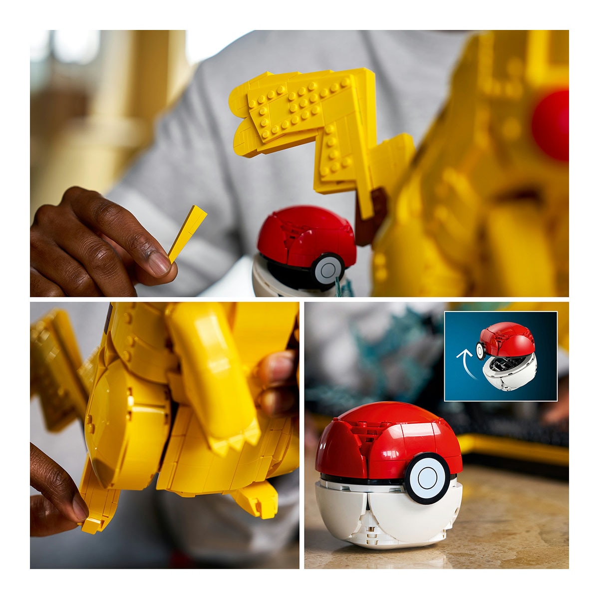 Pikachu e Pokébola Lego Pokémon 6