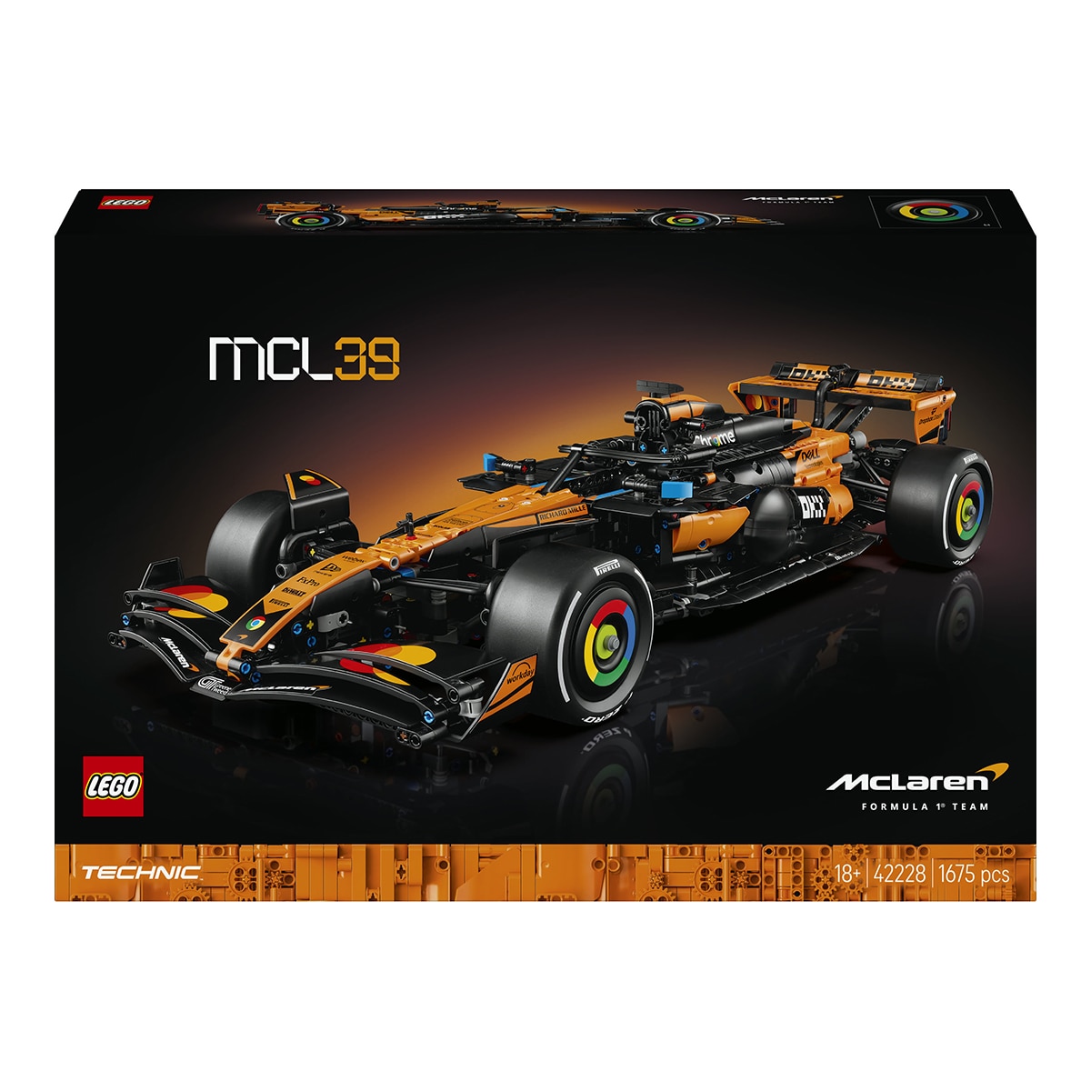 Imagen 0 de Juego de construcción Coche McLaren MCL39 F1® LEGO Technic - 42228