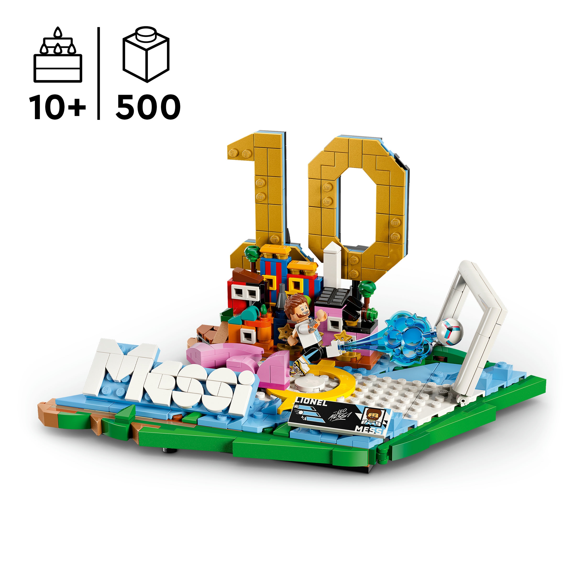 LEGO® Editions Lionel Messi – Destaques do Futebol 3