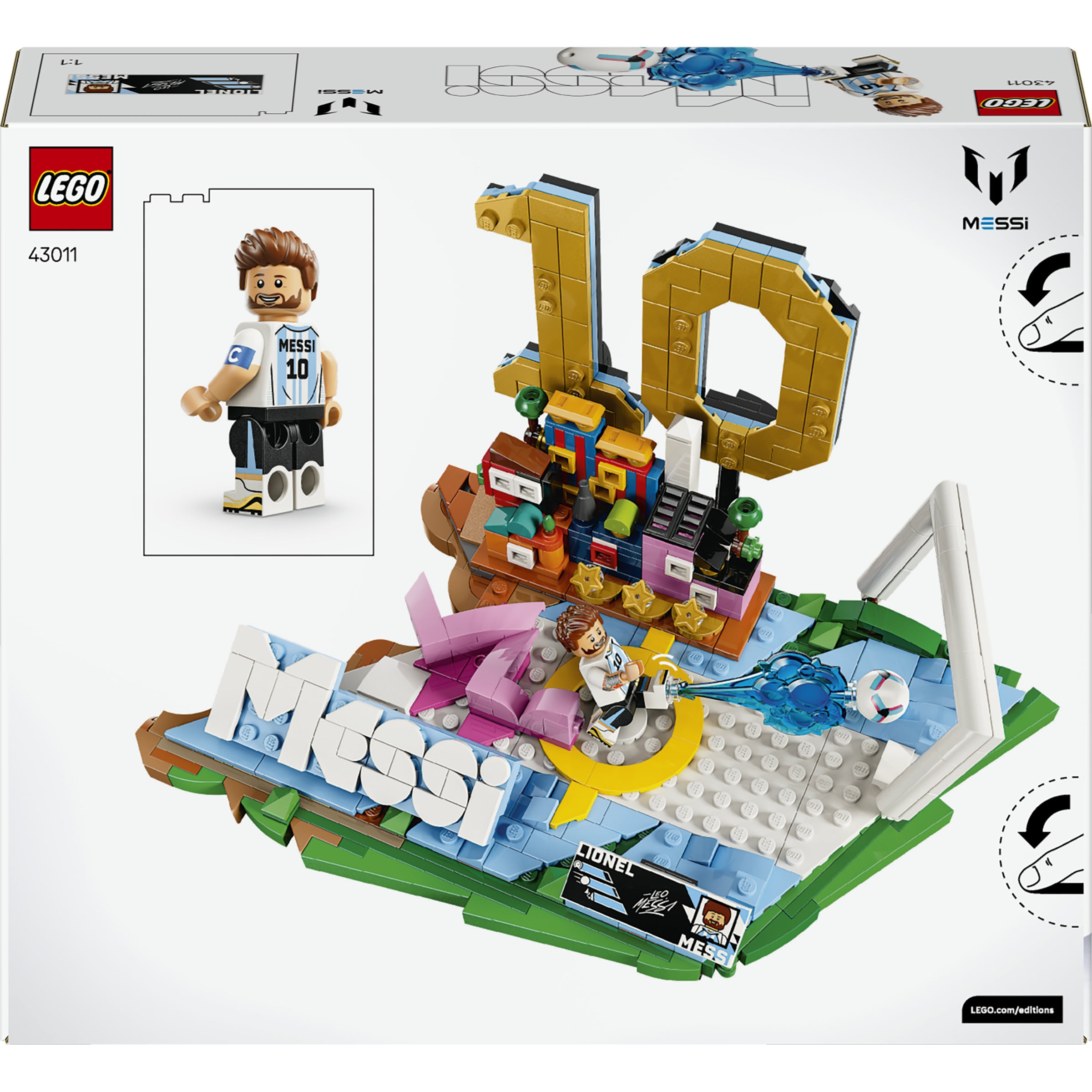 LEGO® Editions Lionel Messi – Destaques do Futebol 8