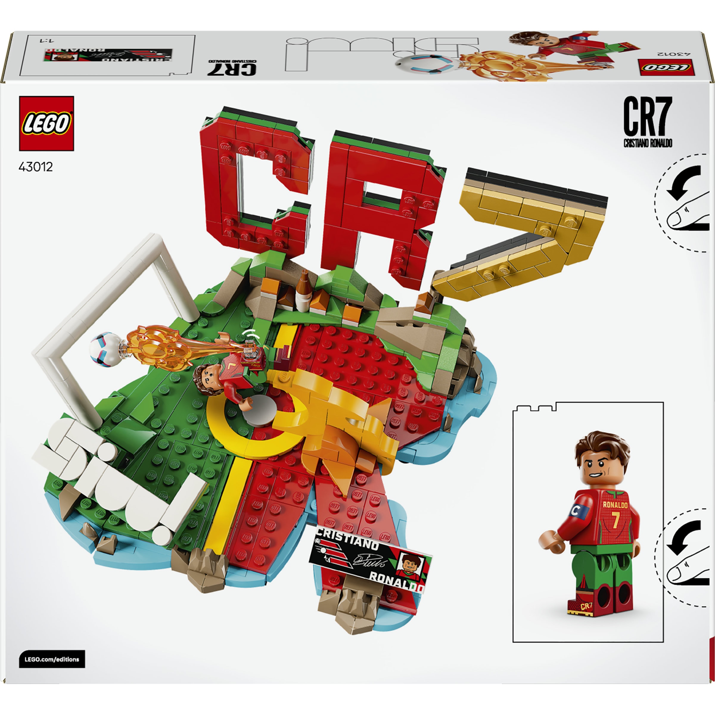 LEGO® Editions Cristiano Ronaldo – Destaques do Futebol 8
