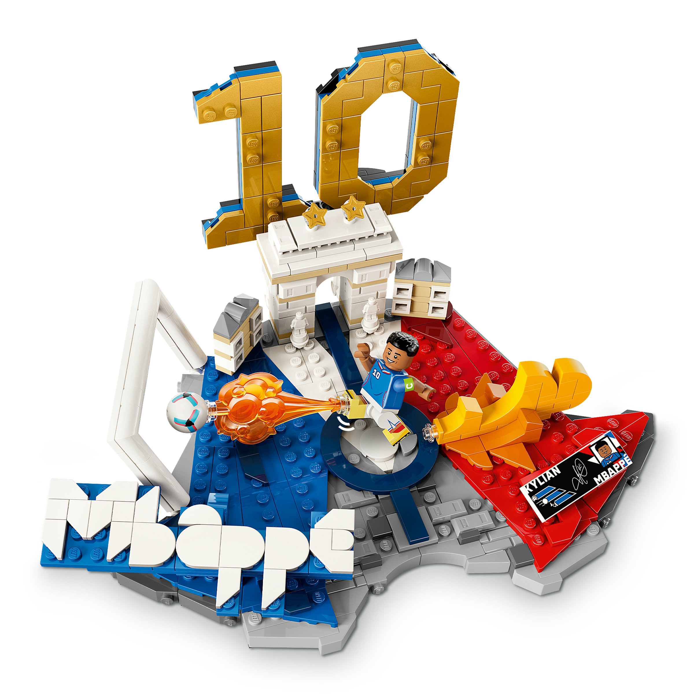 Juego de construcción Kylian Mbappé: Fenómenos del Fútbol LEGO Editions Football - 43013 4