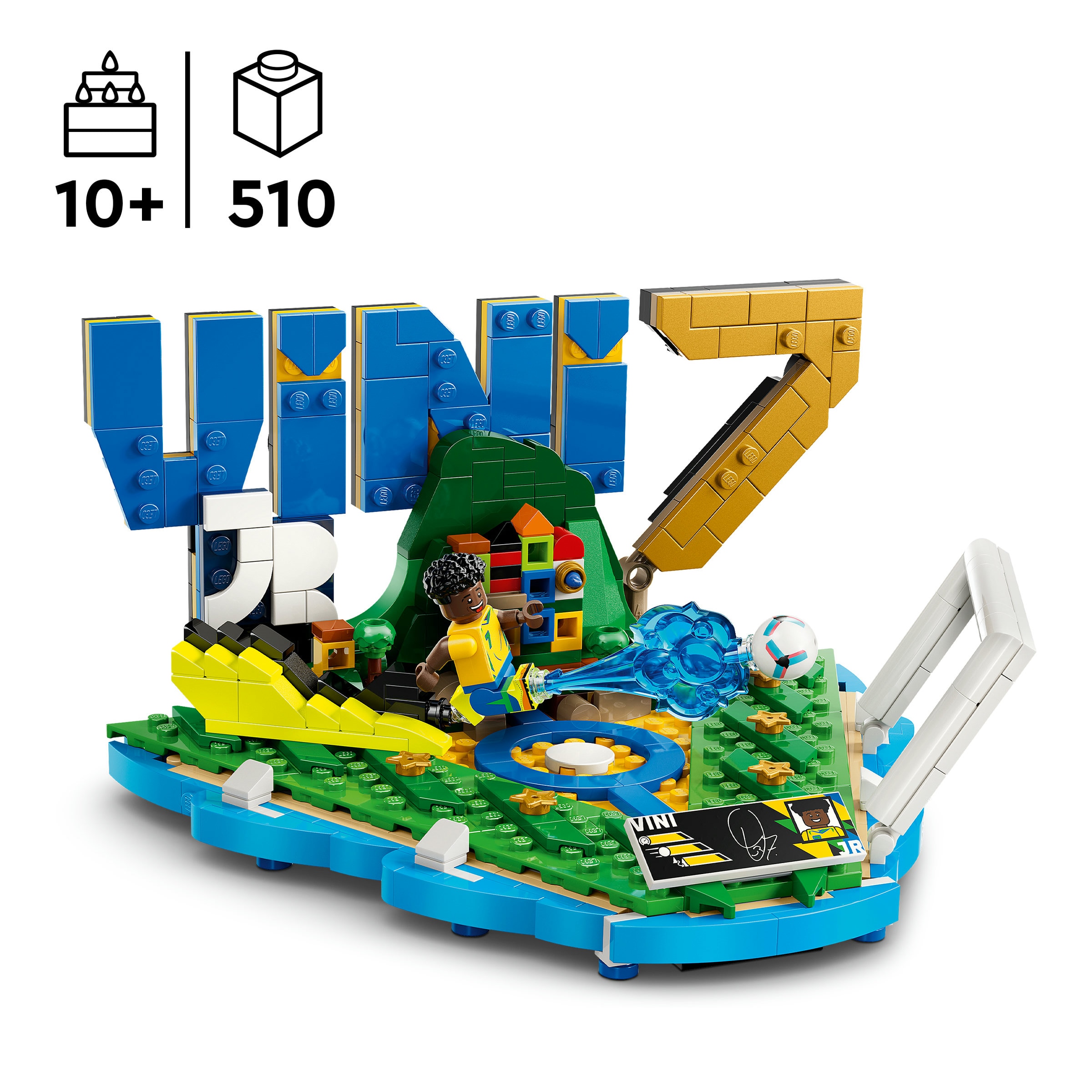 Juego de construcción Vini Jr.: Fenómenos del Fútbol LEGO Editions Football - 43027 3