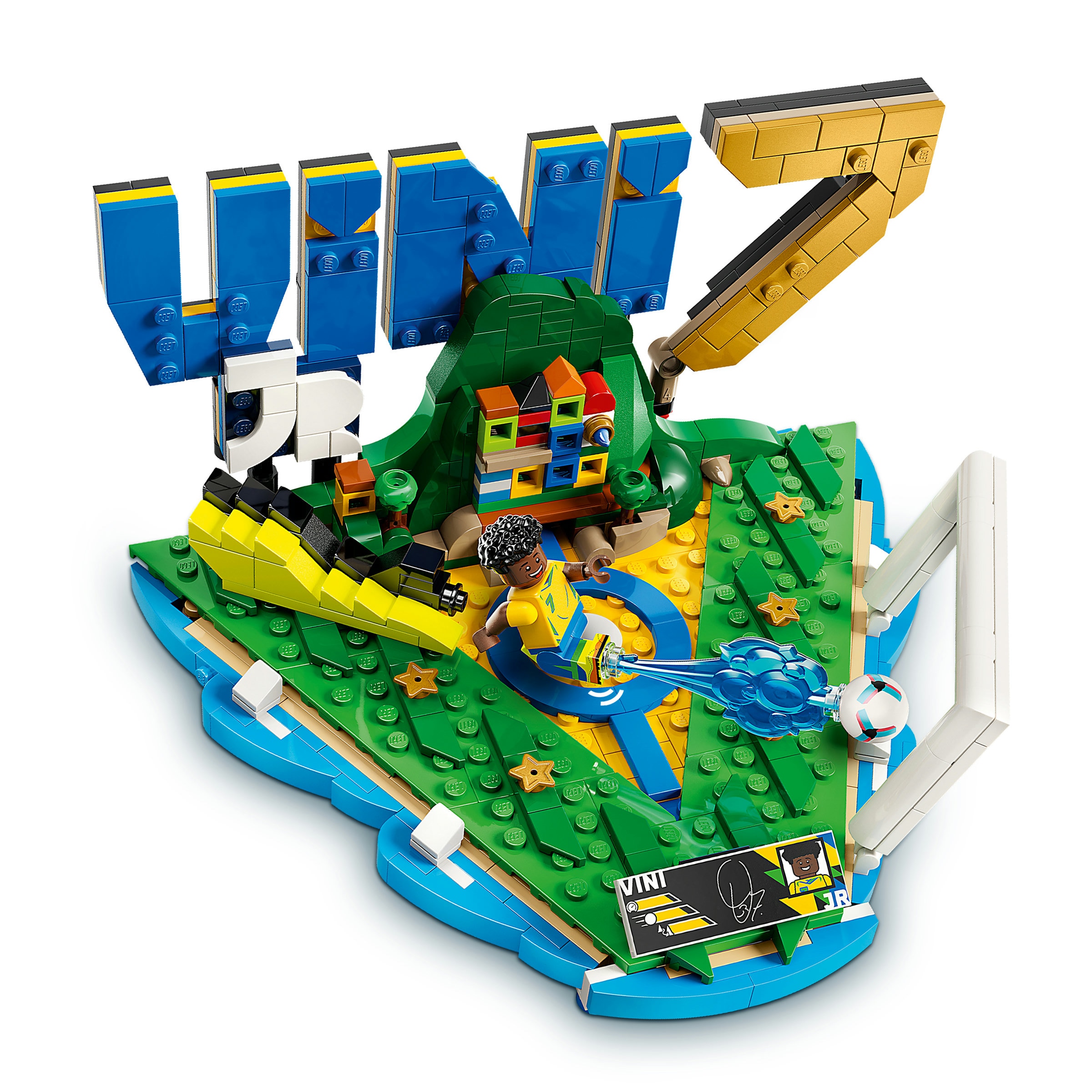 Juego de construcción Vini Jr.: Fenómenos del Fútbol LEGO Editions Football - 43027 4