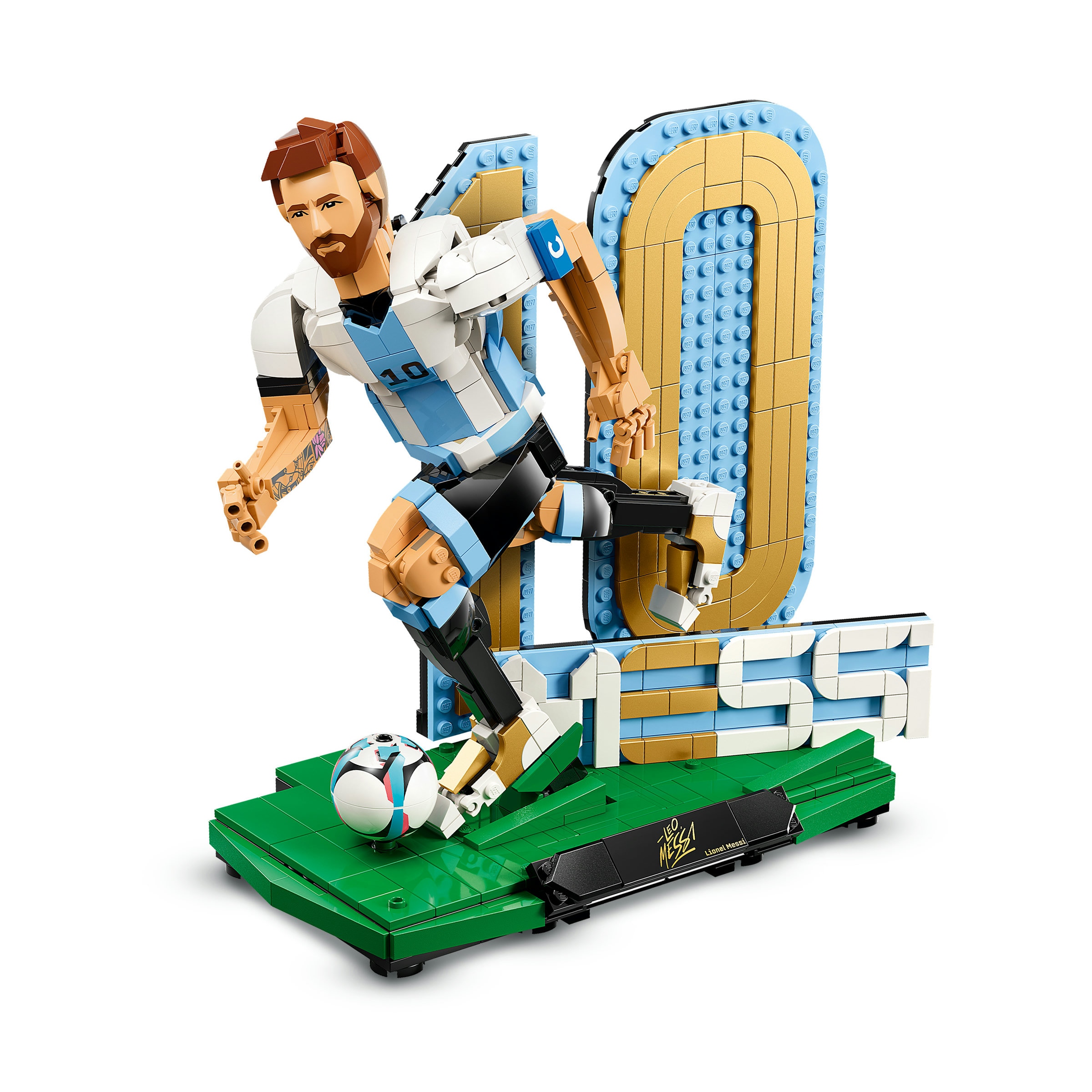 Juego de construcción Lionel Messi: Leyenda del Fútbol LEGO Editions Football - 43015 4