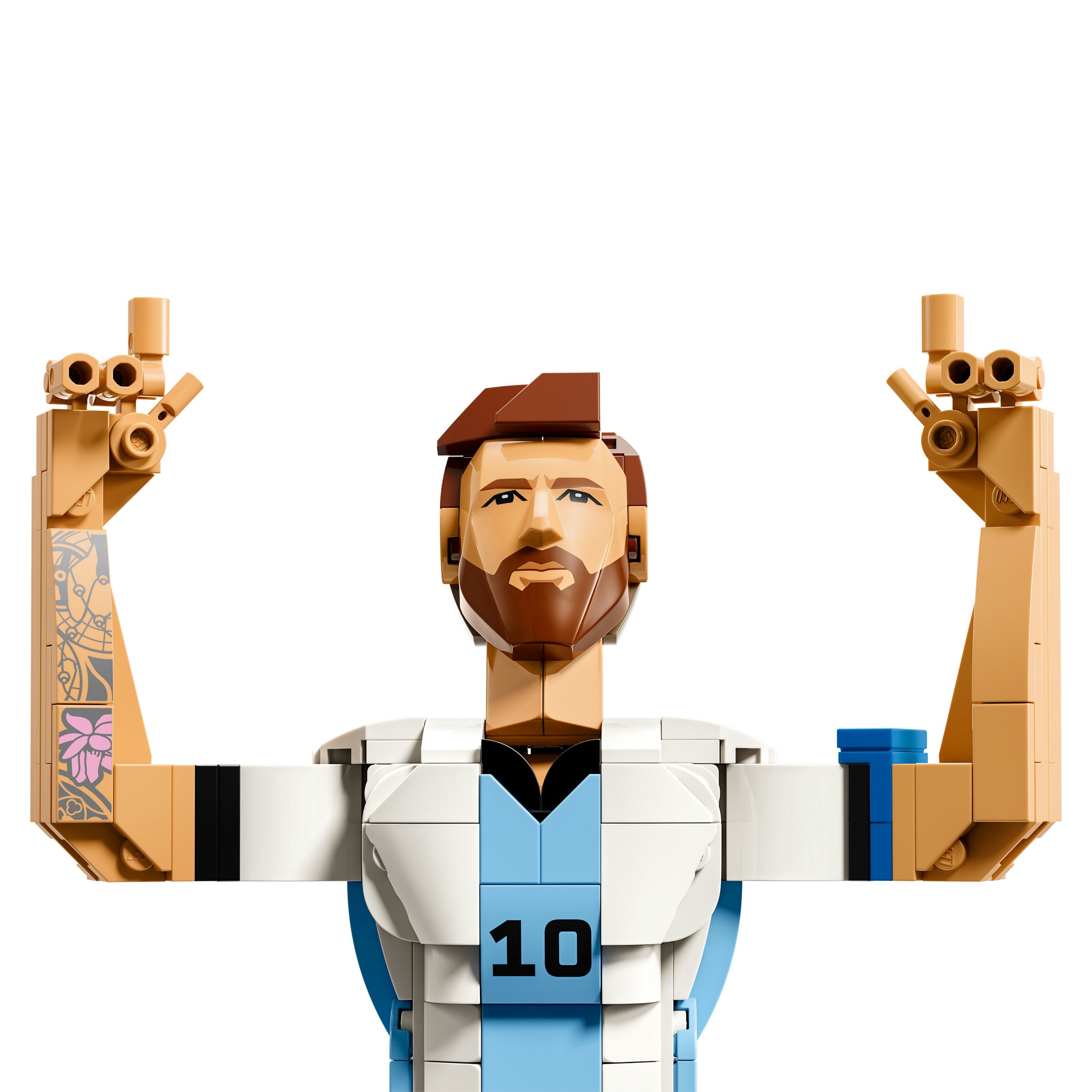 Juego de construcción Lionel Messi: Leyenda del Fútbol LEGO Editions Football - 43015 5