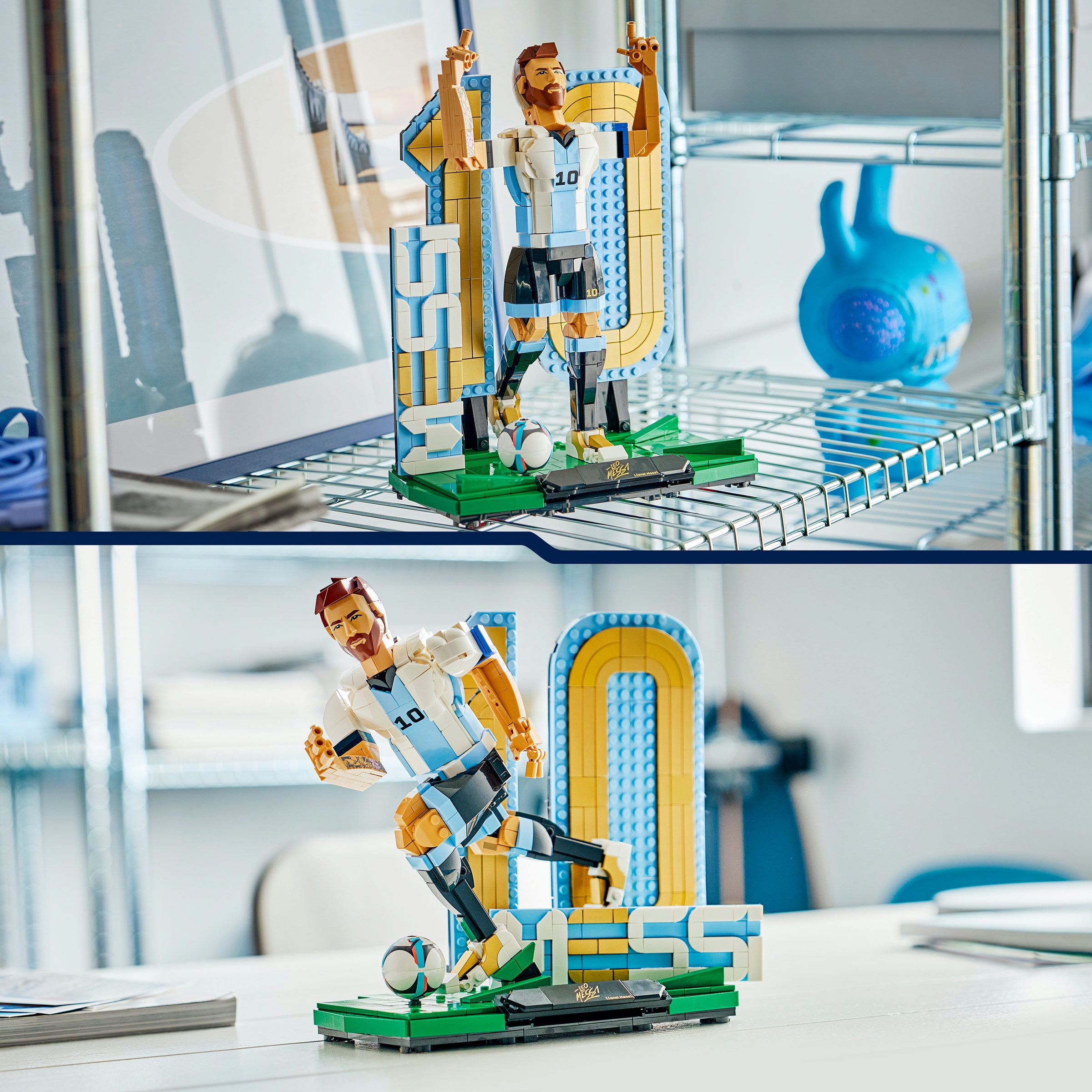 Juego de construcción Lionel Messi: Leyenda del Fútbol LEGO Editions Football - 43015 6