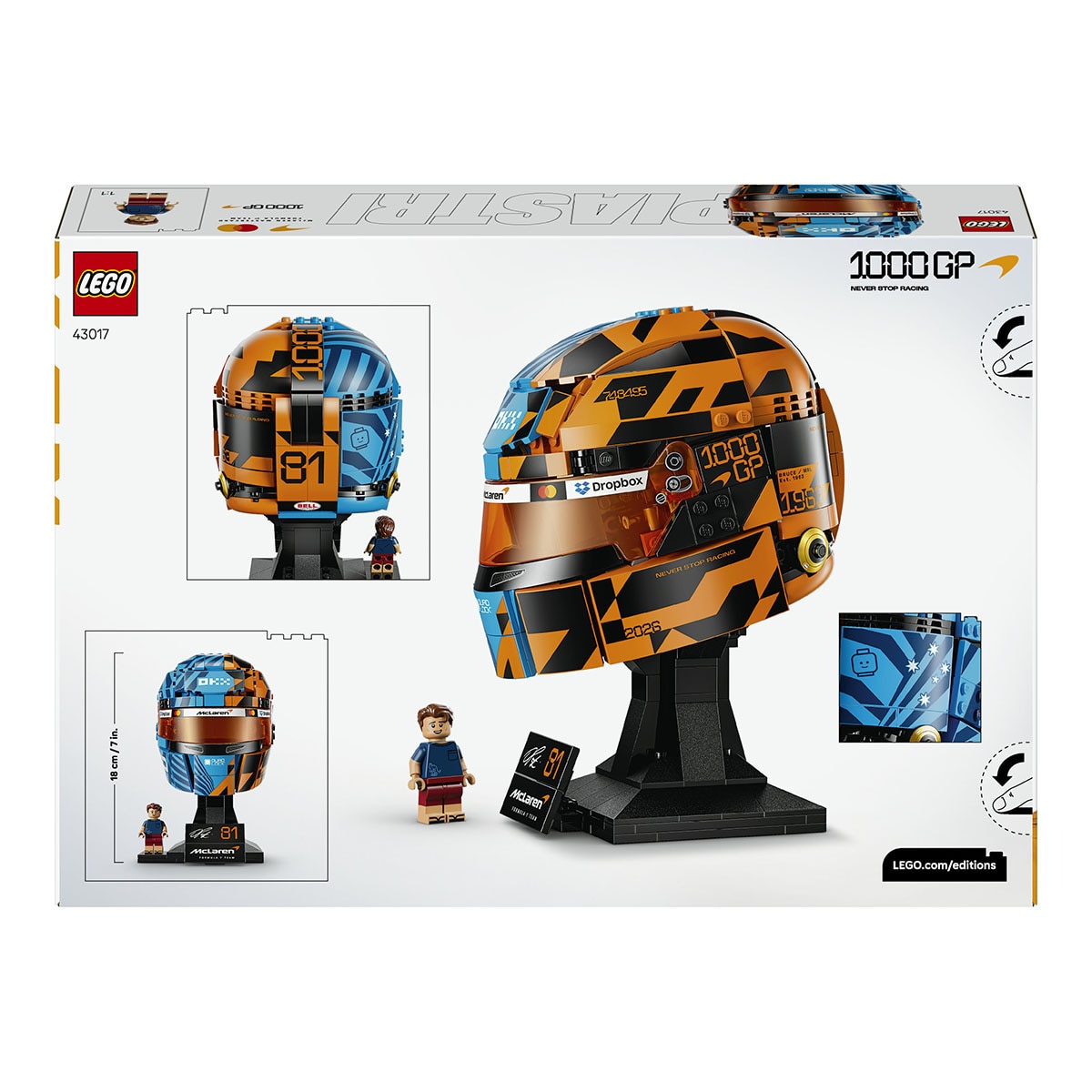 Lego tbd Editions Formula 1 43017 8