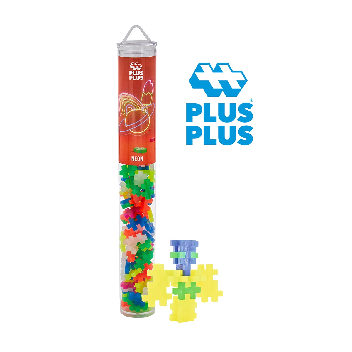 Juego Educativo / Construcción + Tubo Neón 100 piezas Lúdilo 3