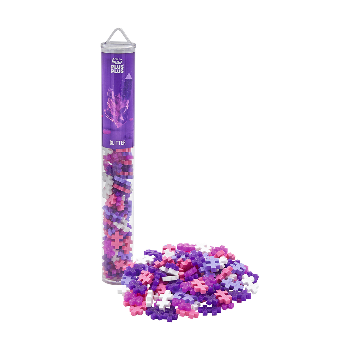 Juego Educativo / Construcción + Tubo Purpurina 100 piezas Lúdilo 2