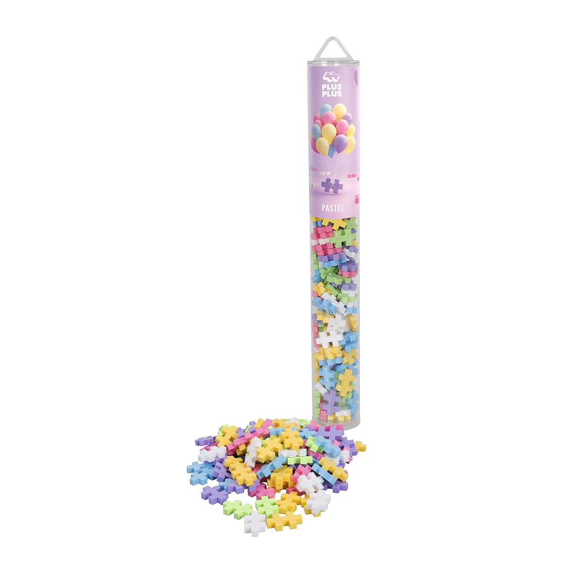 Juego Educativo / Construcción + Tubo Pastel 100 piezas Lúdilo 2