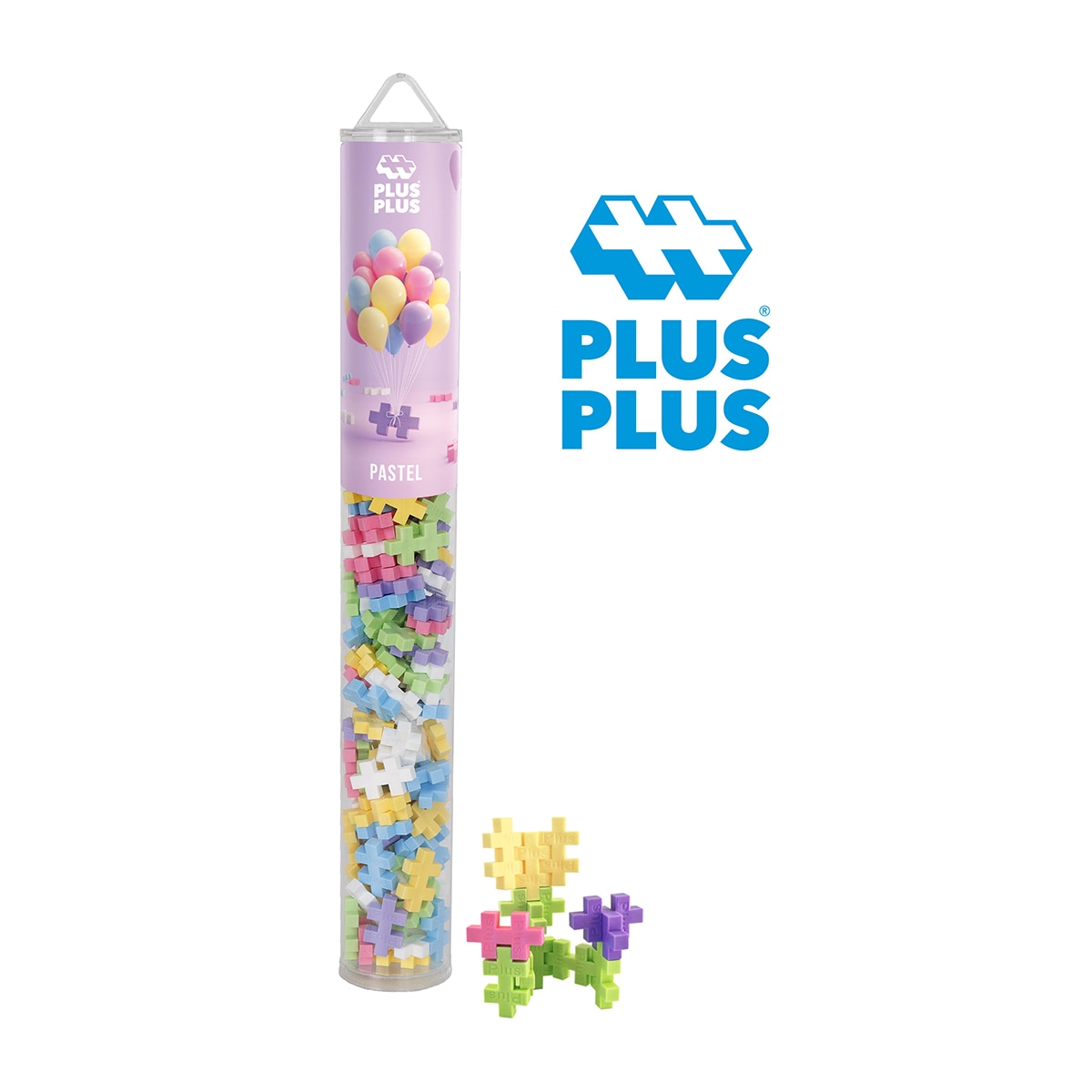 Juego Educativo / Construcción + Tubo Pastel 100 piezas Lúdilo 3