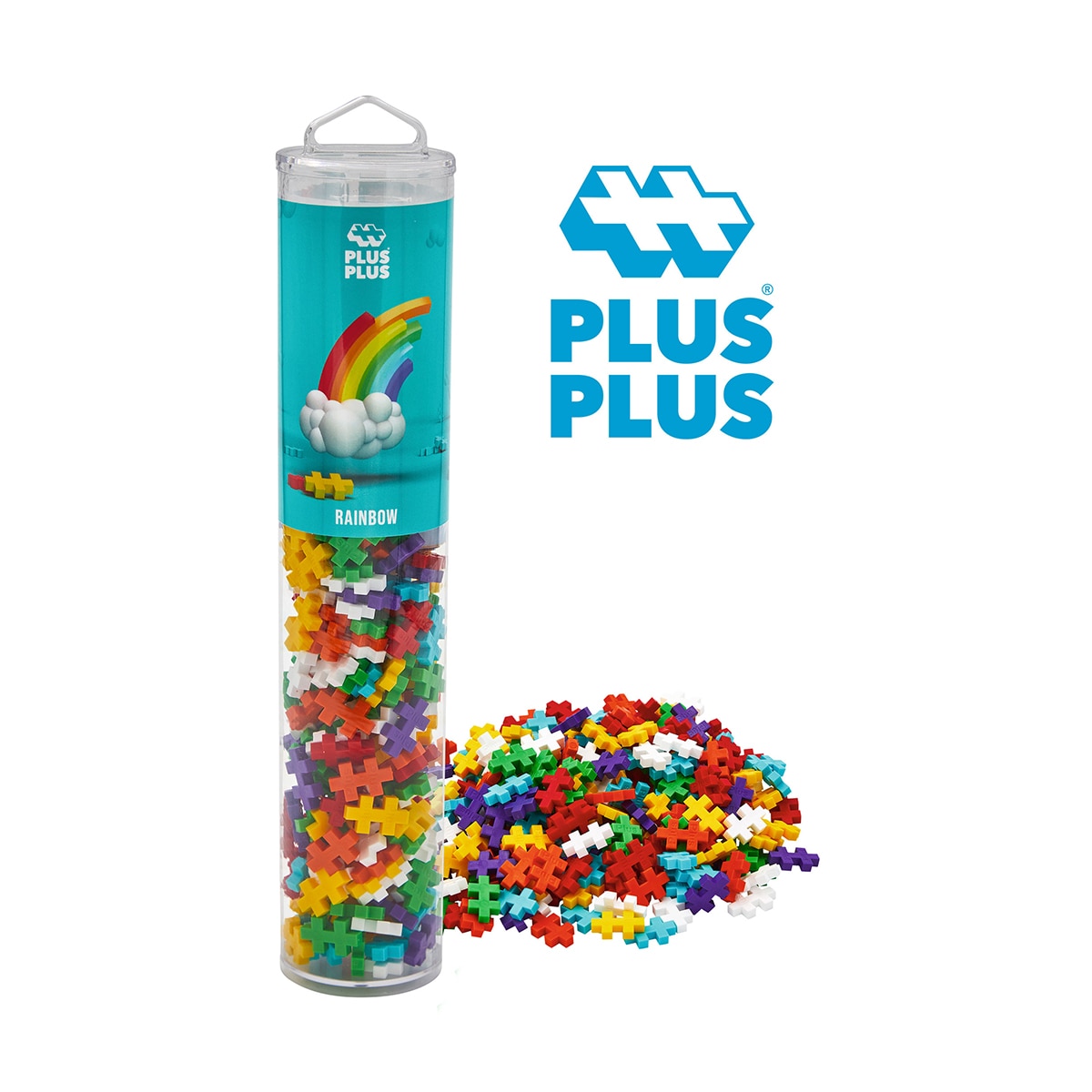 Juego Educativo / Construcción + Tubo Rainbow 100 piezas Lúdilo 2