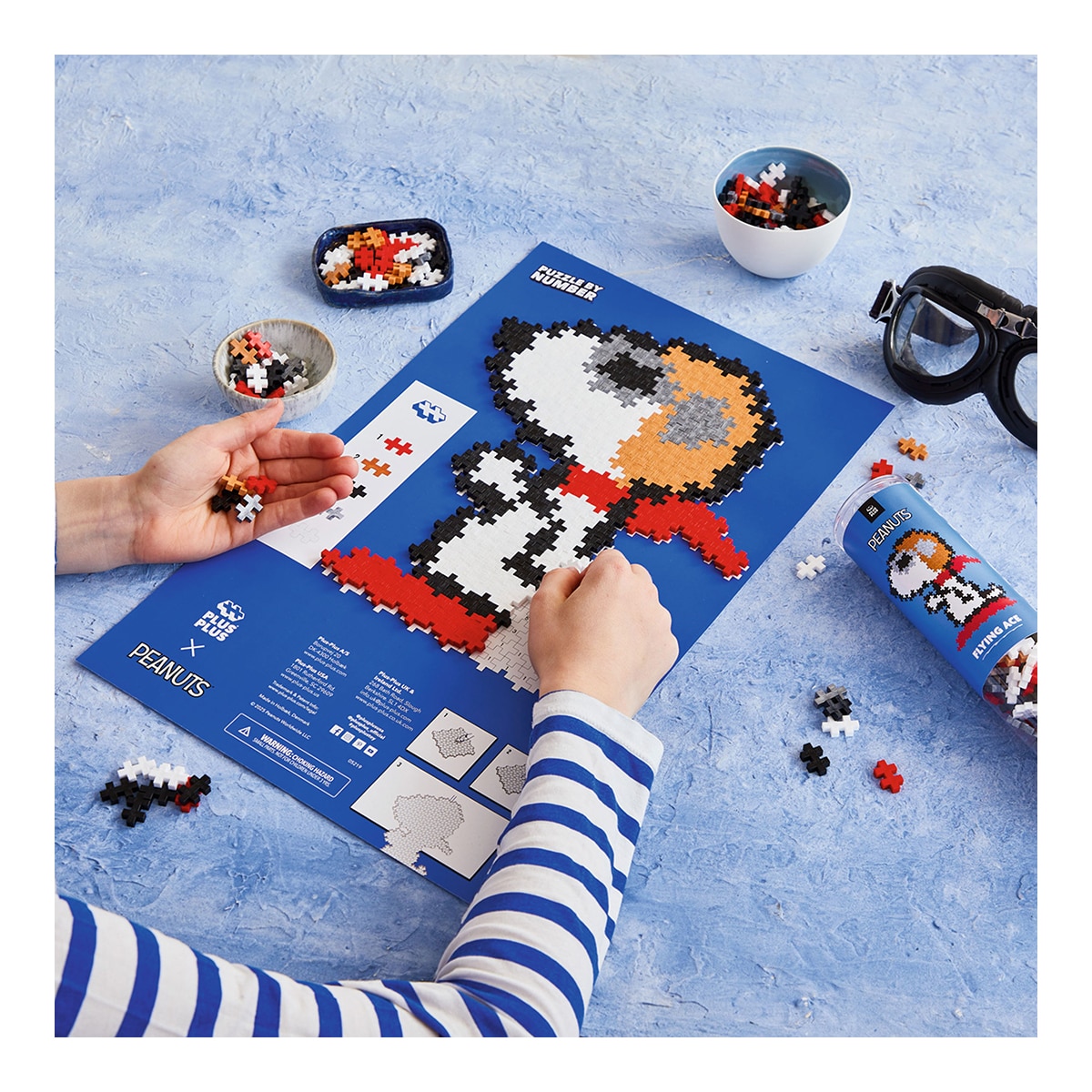 Juego Educativo / Construcción + Tubo Flying Ace 275 piezas Lúdilo 4