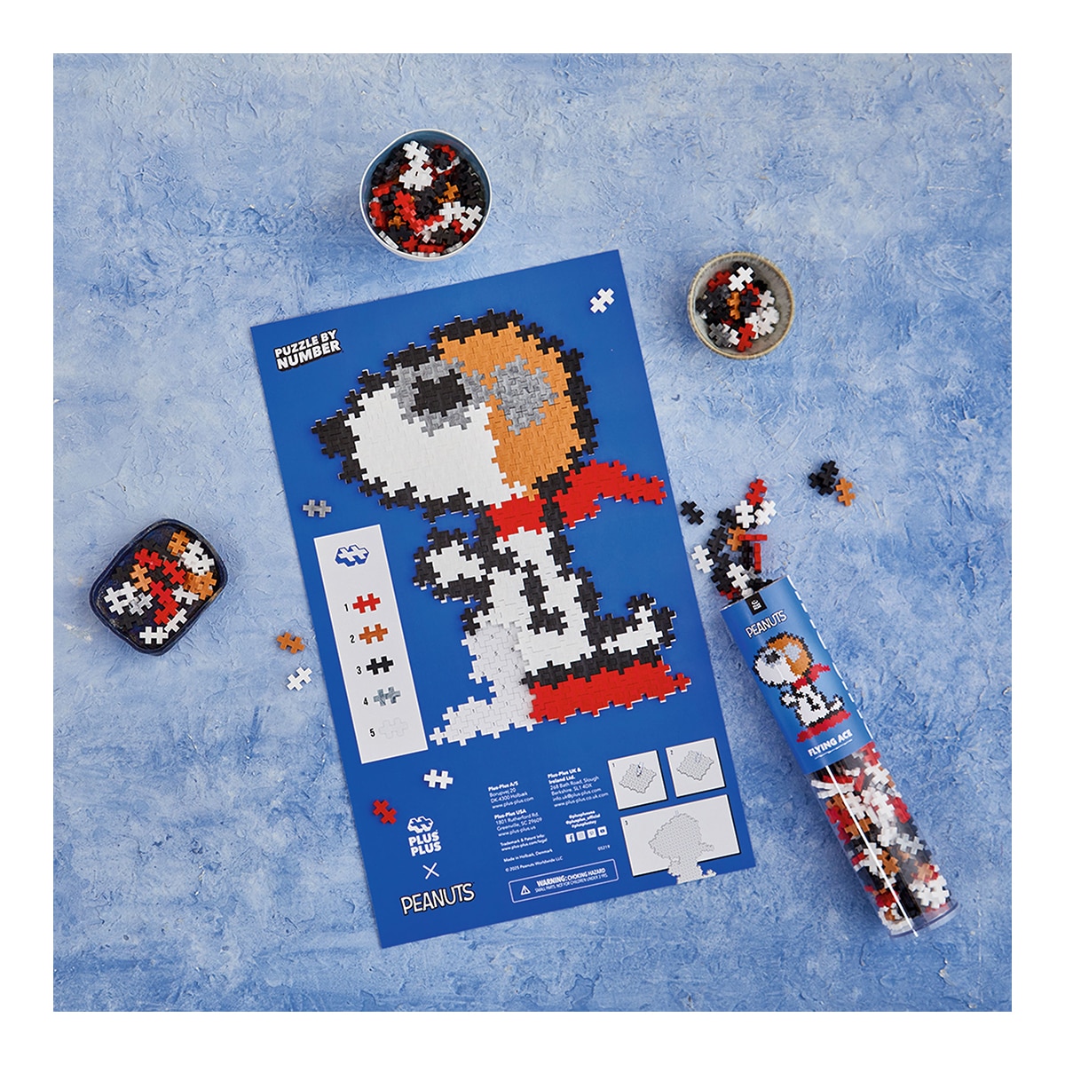 Juego Educativo / Construcción + Tubo Flying Ace 275 piezas Lúdilo 5