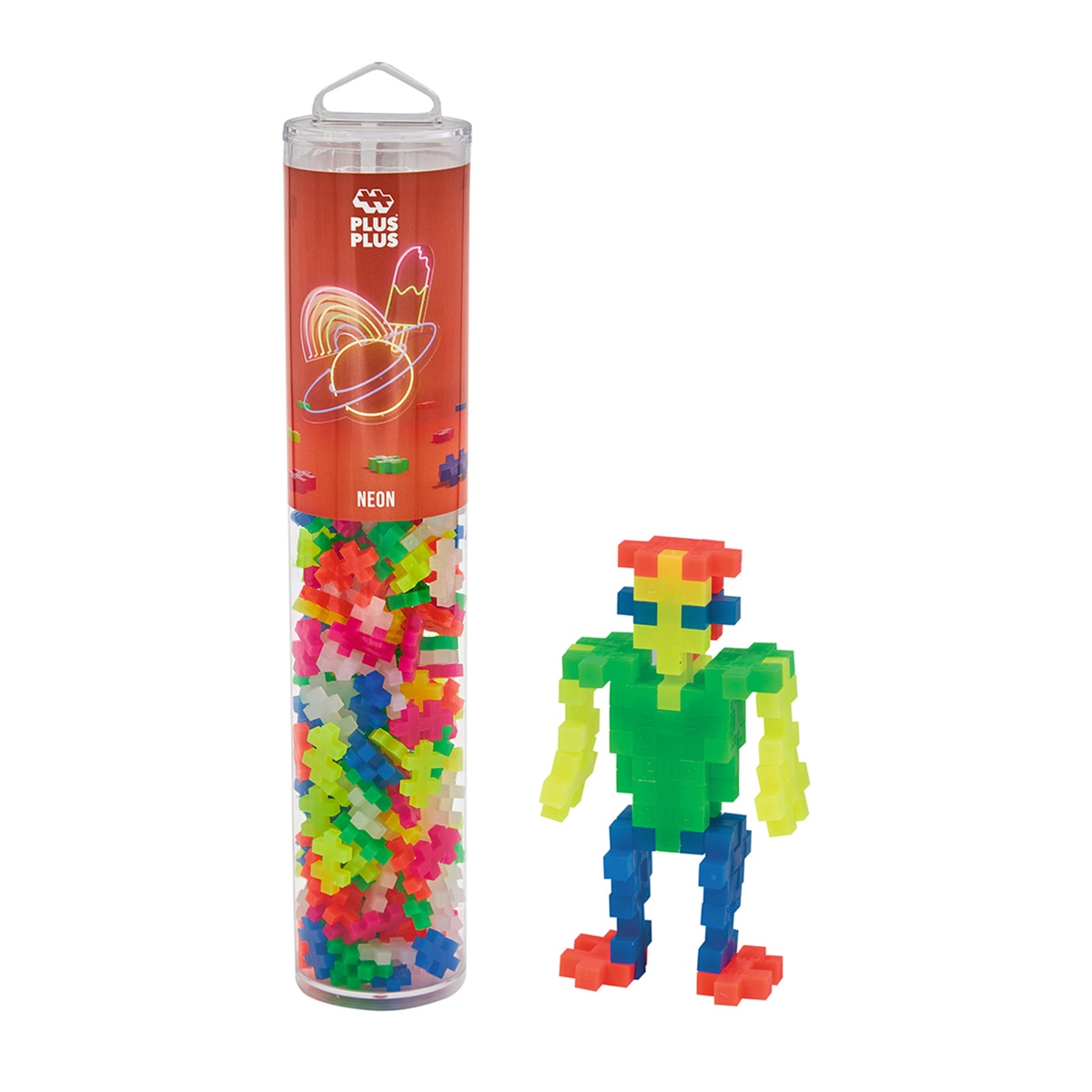 Lúdilo - Juego Educativo - Construcción + Tubo Neón 240 piezas Lúdilo.