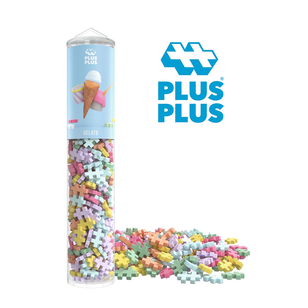 Juego Educativo / Construcción + Tubo Gelato 240 piezas Lúdilo 4