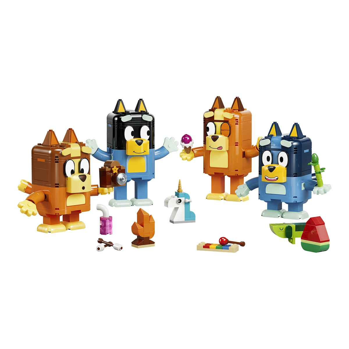 Família da Bluey Construída com Peças LEGO® Bluey 7