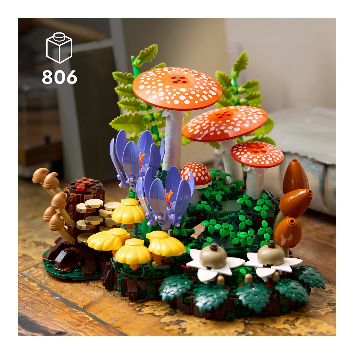 Cogumelos Silvestres LEGO® Botanicals 3