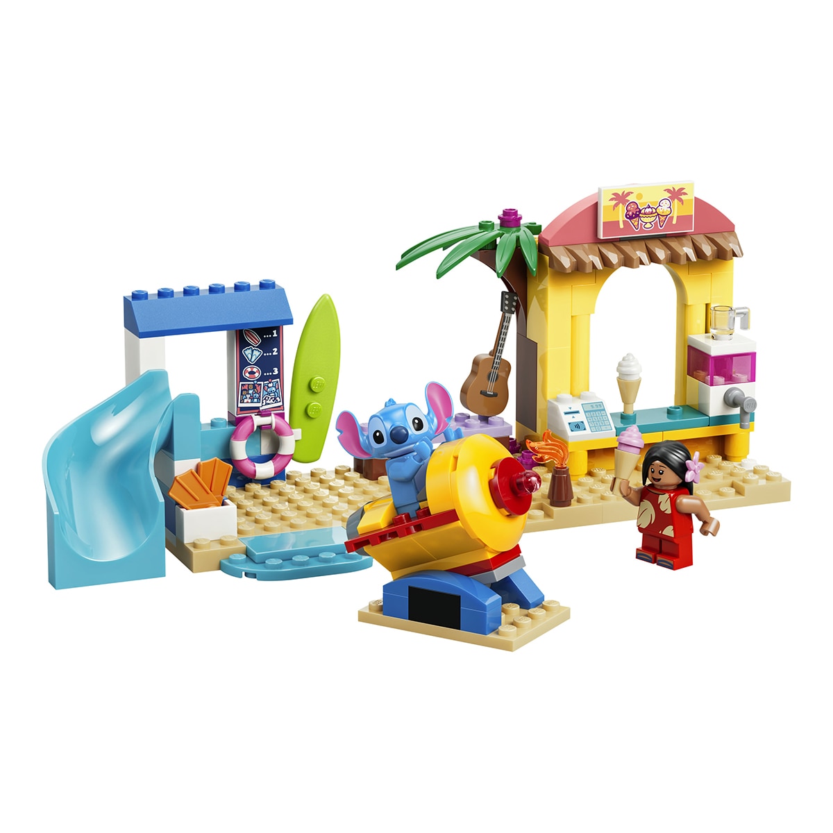 Diversão na Praia com Lilo e Stitch LEGO® Disney 7