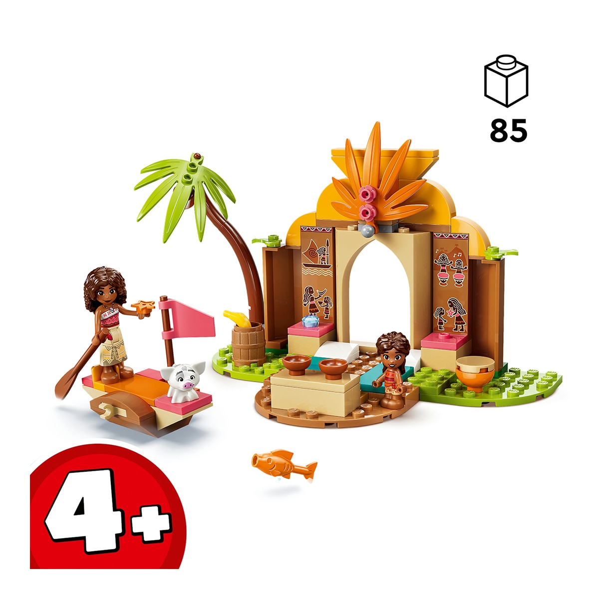 Imagen 3 de Juego de construcción Casa de la Aldea y Barco LEGO Disney Princess - 43282