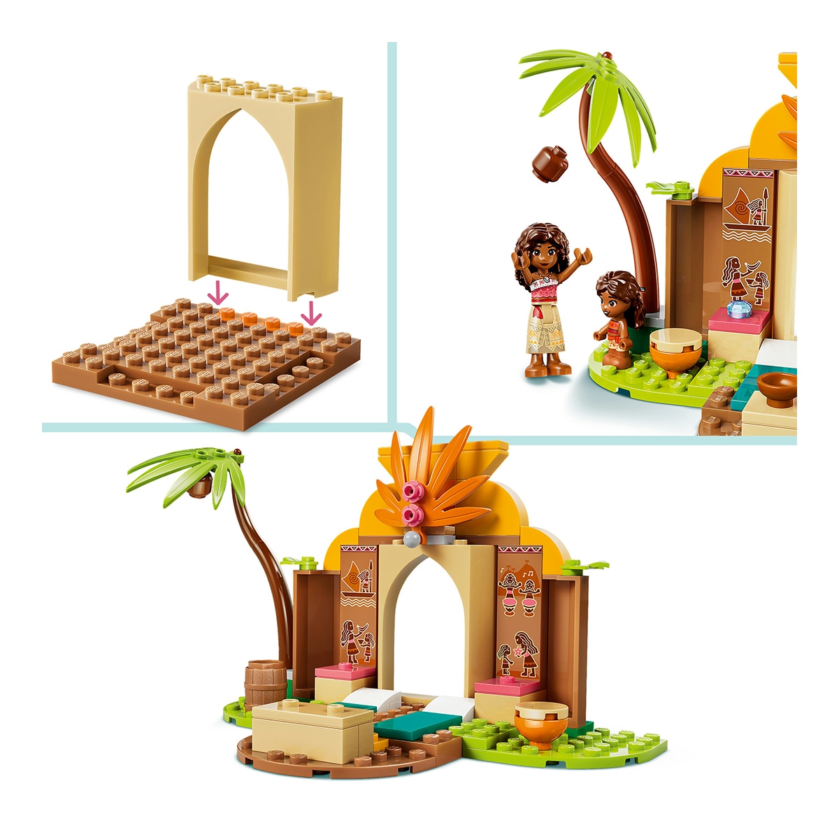 Imagen 4 de Juego de construcción Casa de la Aldea y Barco LEGO Disney Princess - 43282