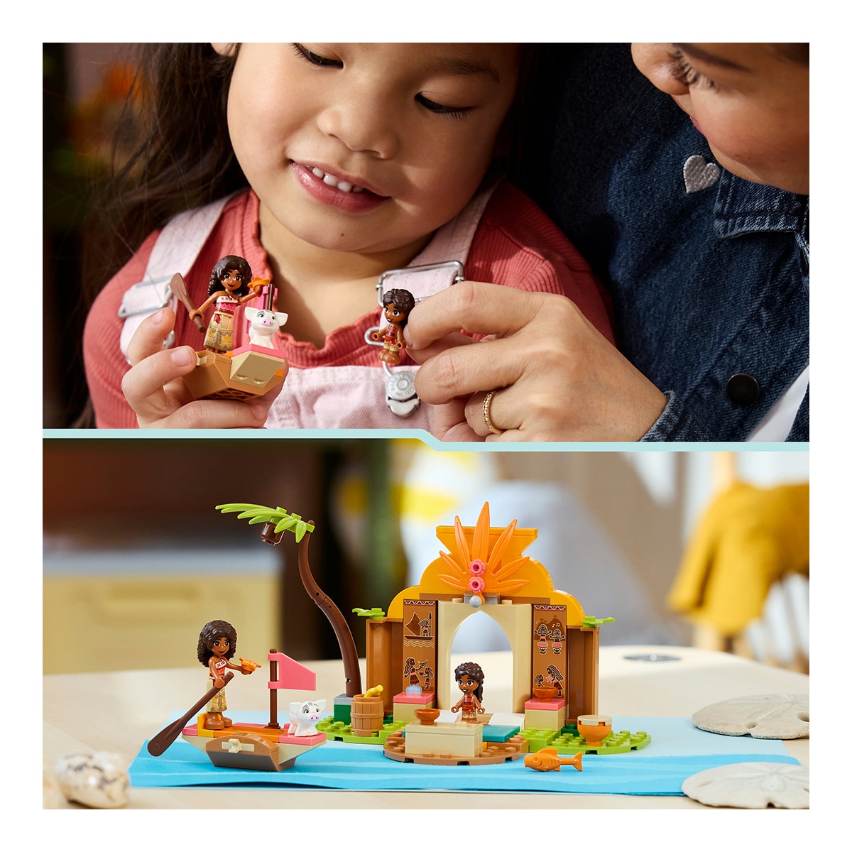 Imagen 6 de Juego de construcción Casa de la Aldea y Barco LEGO Disney Princess - 43282