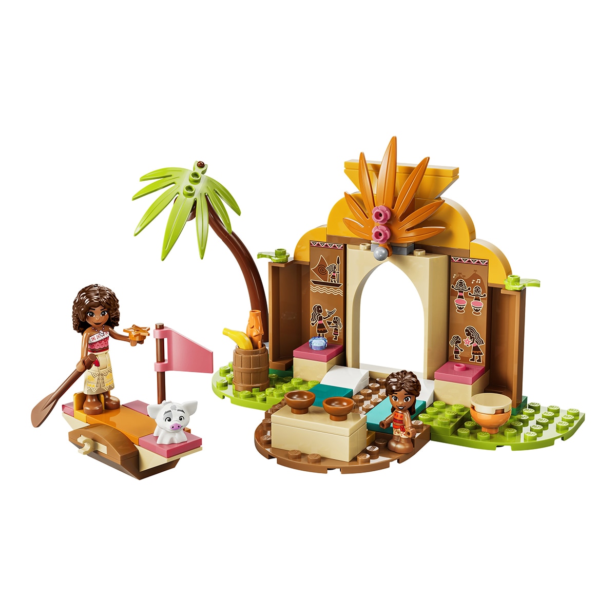 Imagen 7 de Juego de construcción Casa de la Aldea y Barco LEGO Disney Princess - 43282