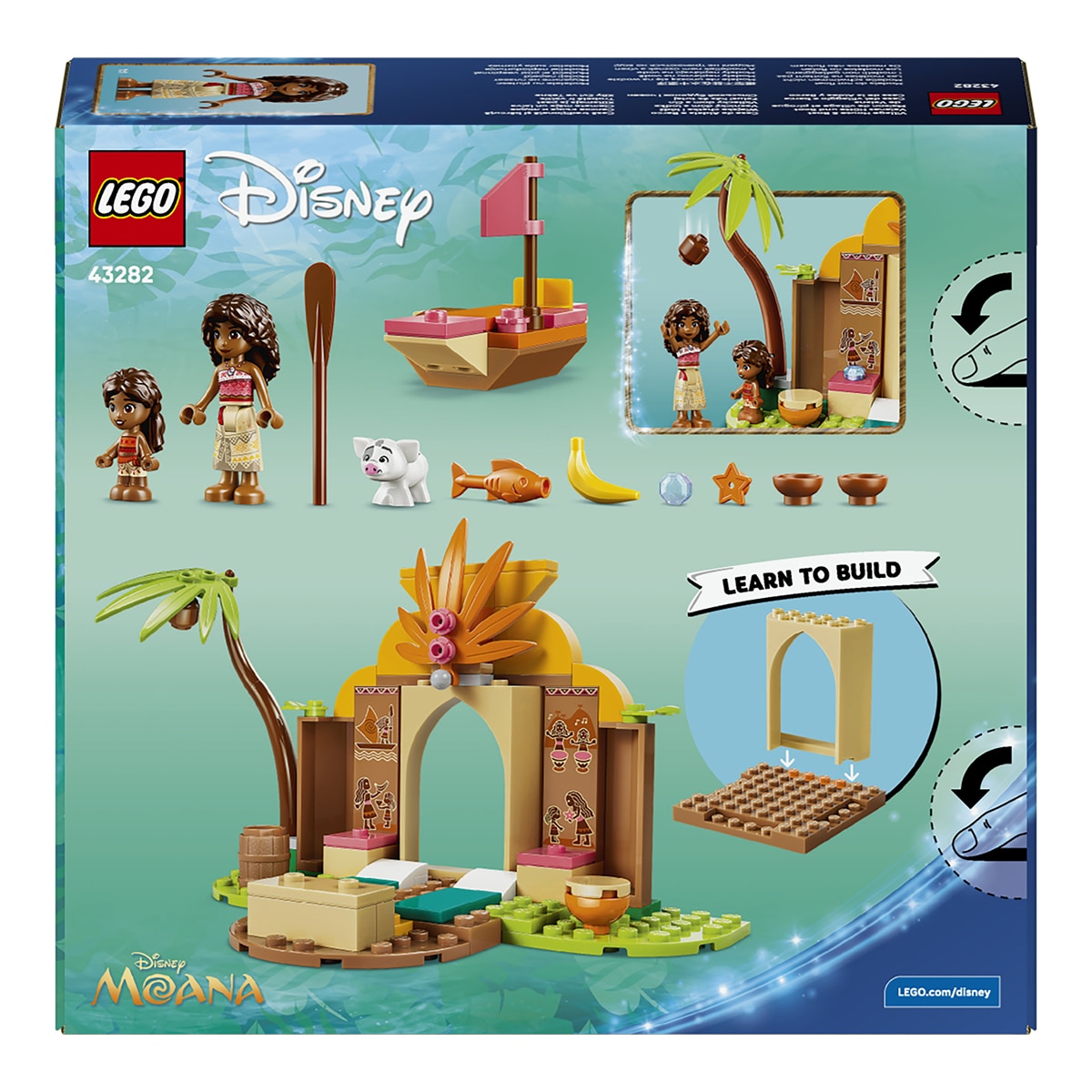 Imagen 8 de Juego de construcción Casa de la Aldea y Barco LEGO Disney Princess - 43282