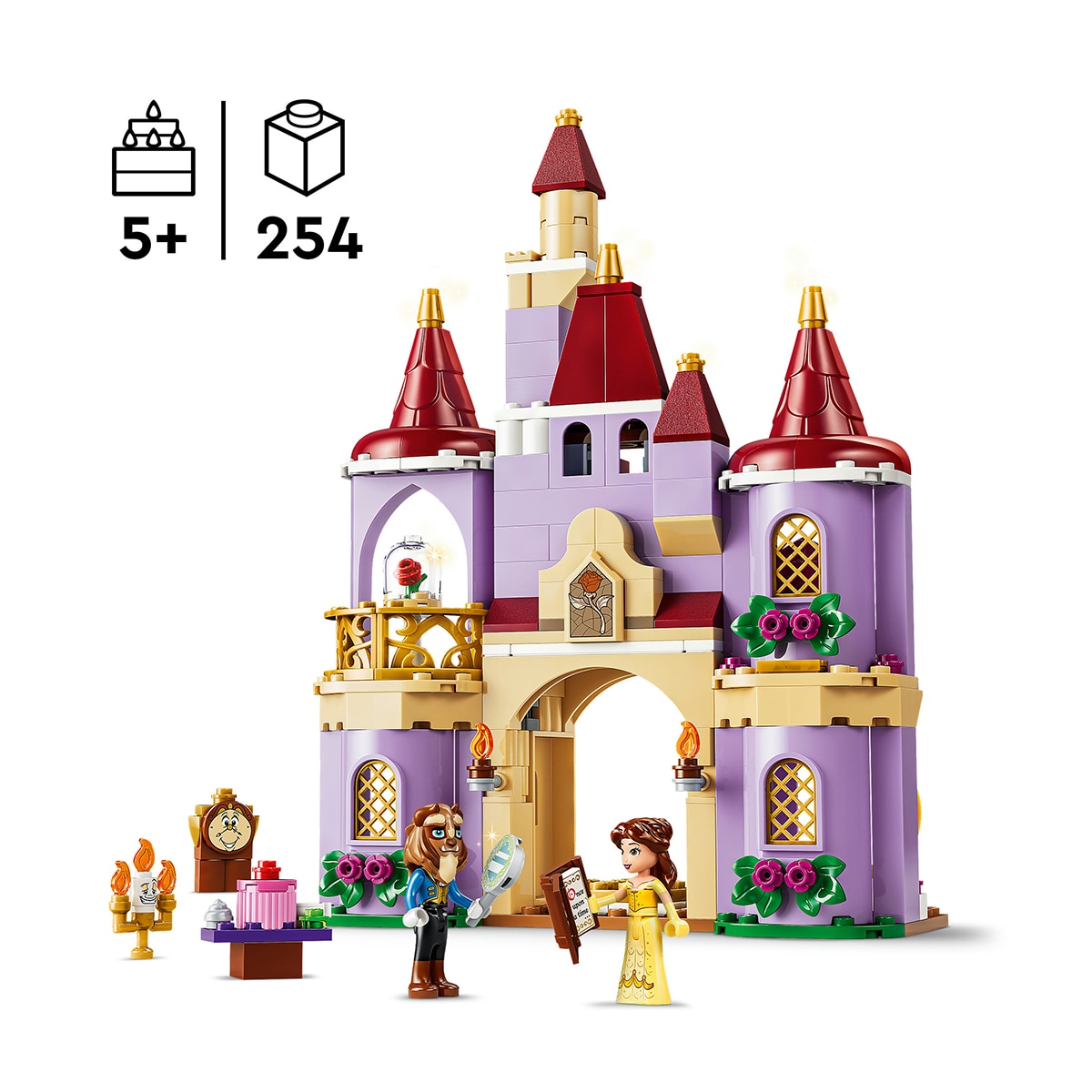 Castelo Encantado da Bela e do Monstro LEGO® Disney Princess 3
