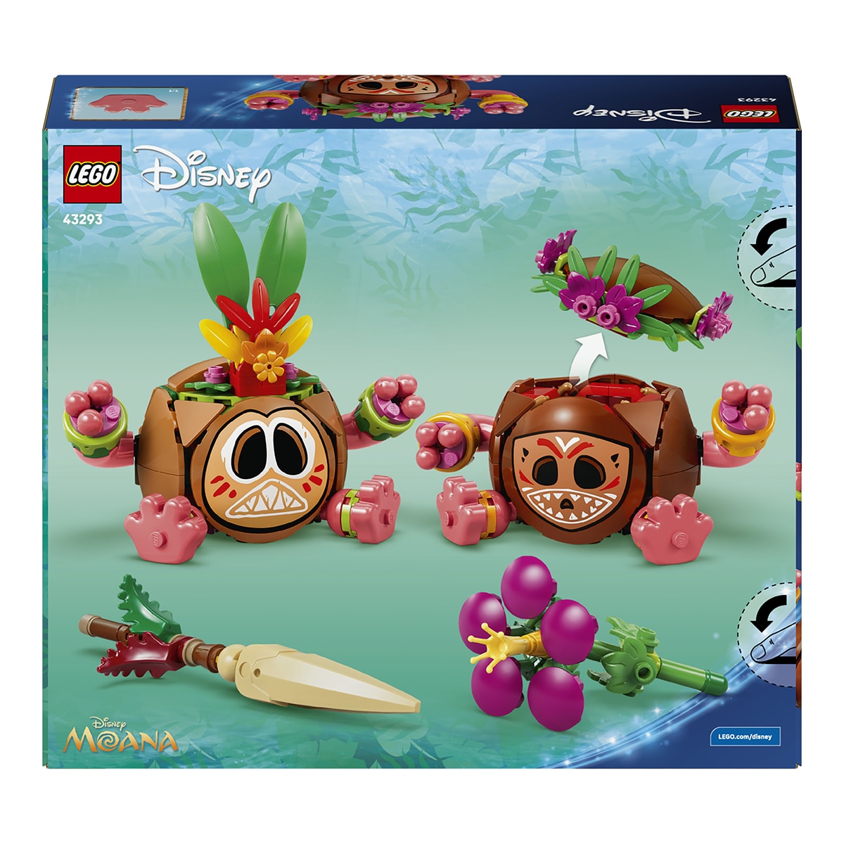 Juego de construcción Kakamoras LEGO Disney Princess Vaiana - 43293 7