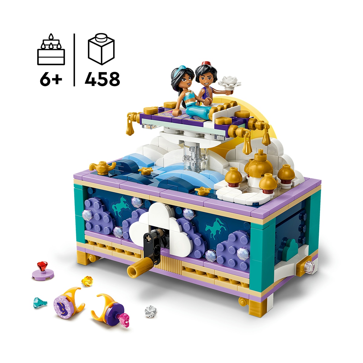 Juego de construcción Joyero de Jasmine LEGO Disney Princess - 43295 3