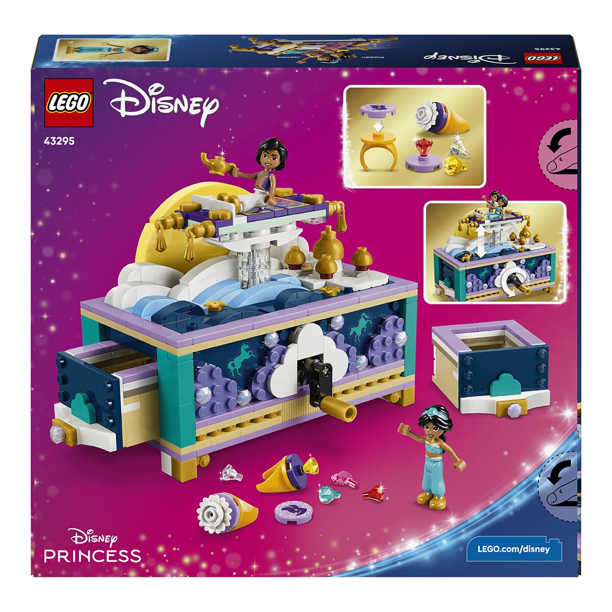 Juego de construcción Joyero de Jasmine LEGO Disney Princess - 43295 8