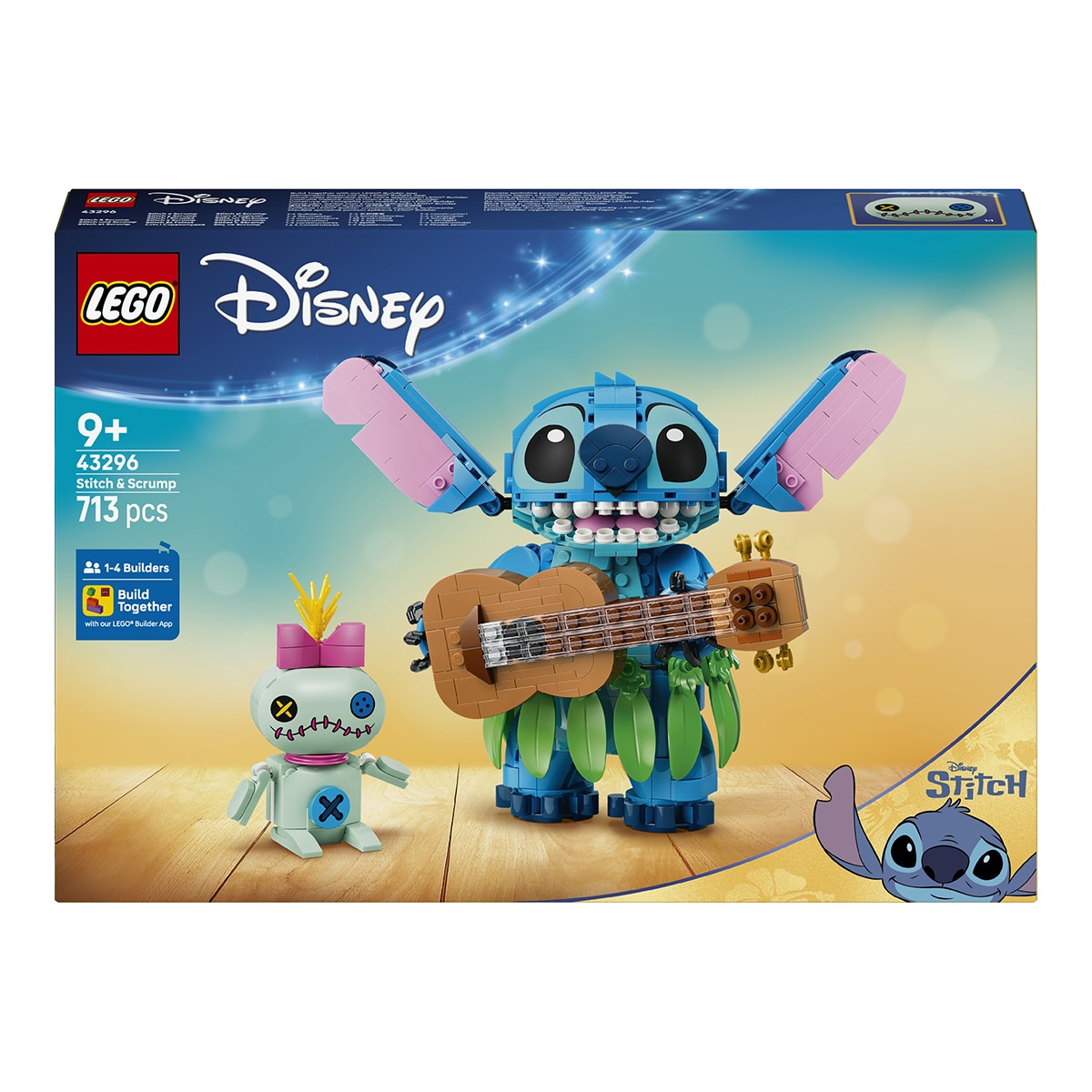 Imagen 0 de Juego de construcción Stitch y Scrump LEGO Disney Classic - 43296