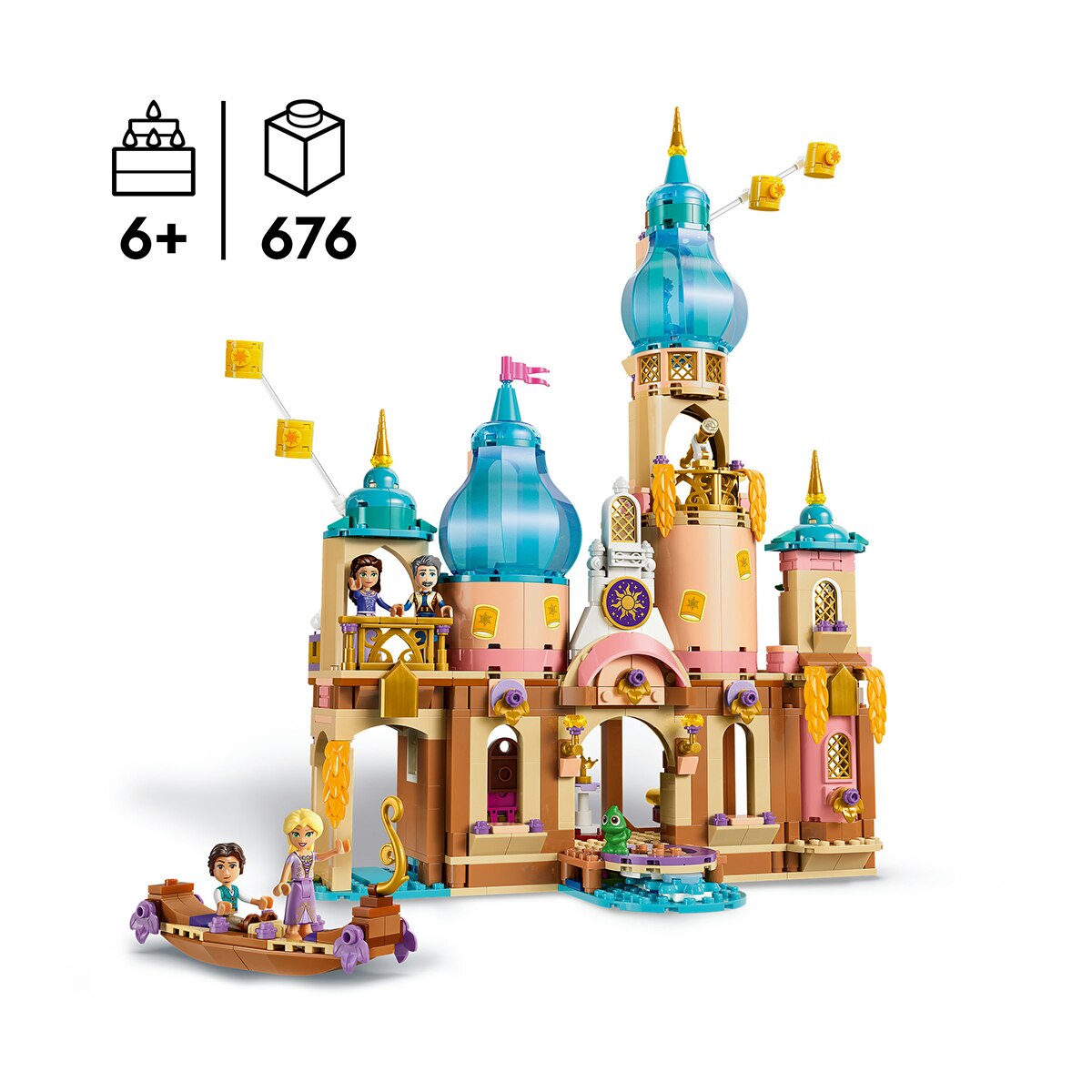 Castelo da Rapunzel LEGO® Disney Princess 3