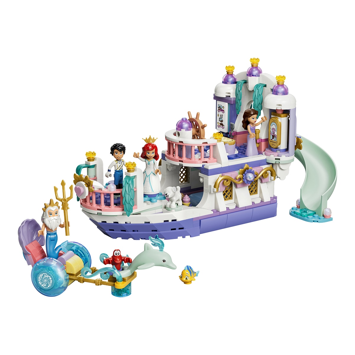 Barco do Casamento Real da Ariel Lego Disney 7