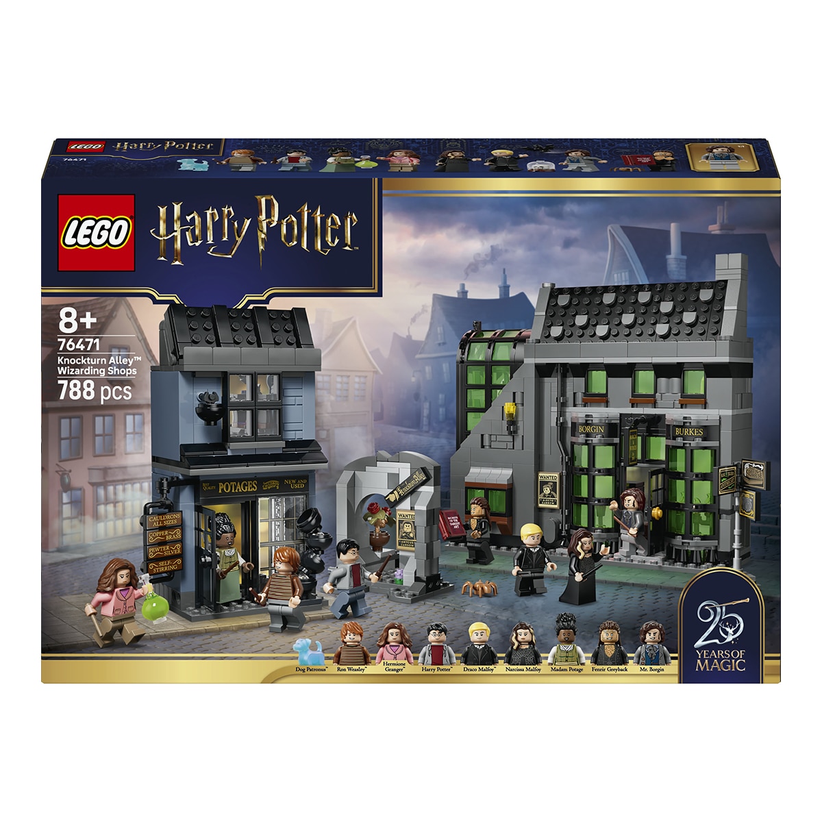 Imagen 0 de Juego de construcción Tiendas Mágicas del Callejón Knockturn™ LEGO Harry Potter TM - 76471