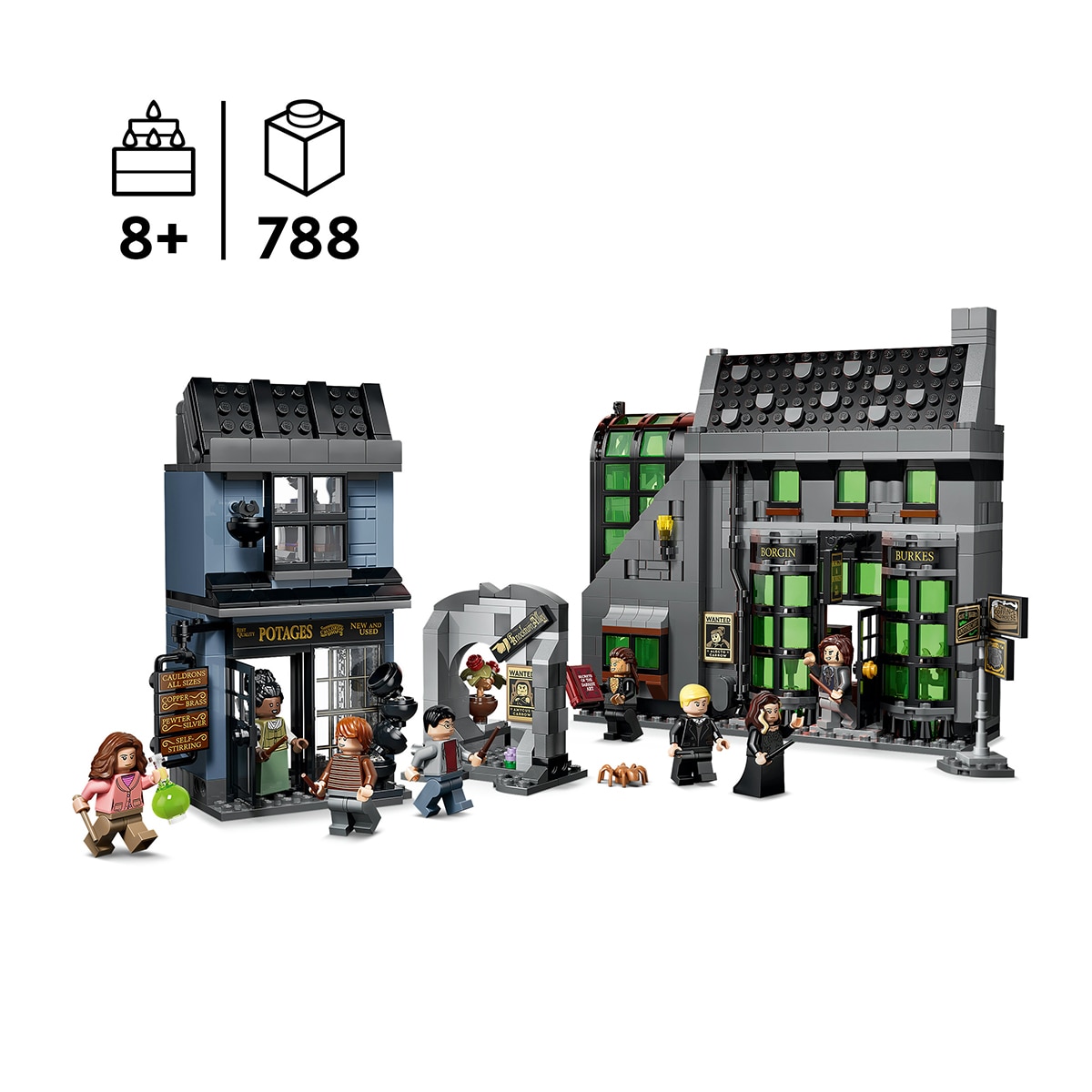Juego de construcción Tiendas Mágicas del Callejón Knockturn™ LEGO Harry Potter TM - 76471 3