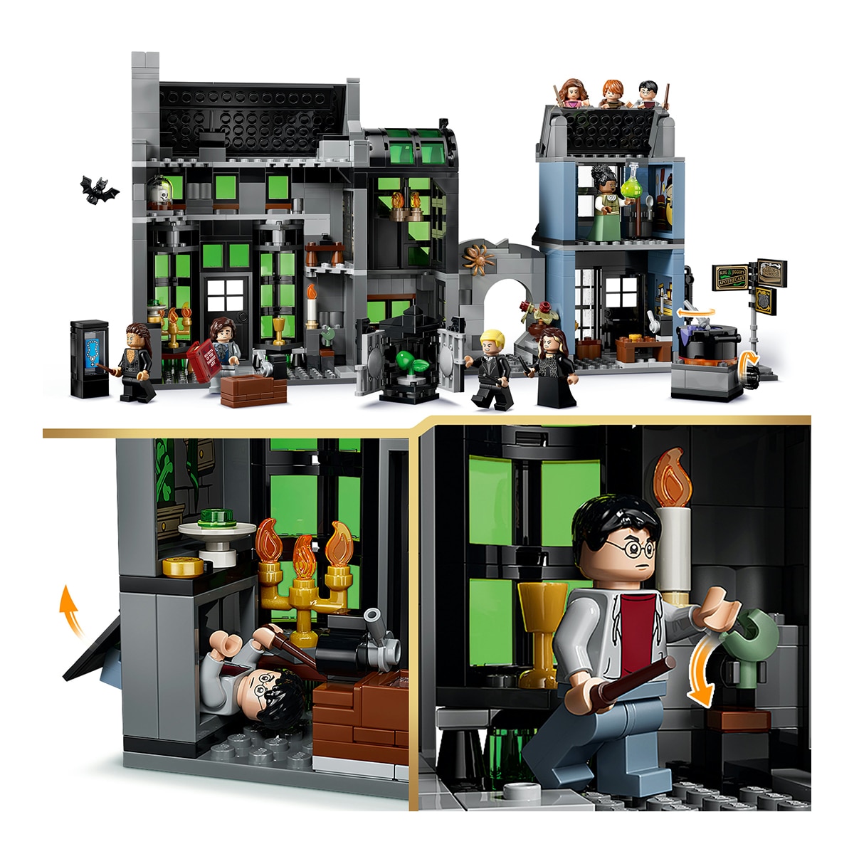 Juego de construcción Tiendas Mágicas del Callejón Knockturn™ LEGO Harry Potter TM - 76471 4