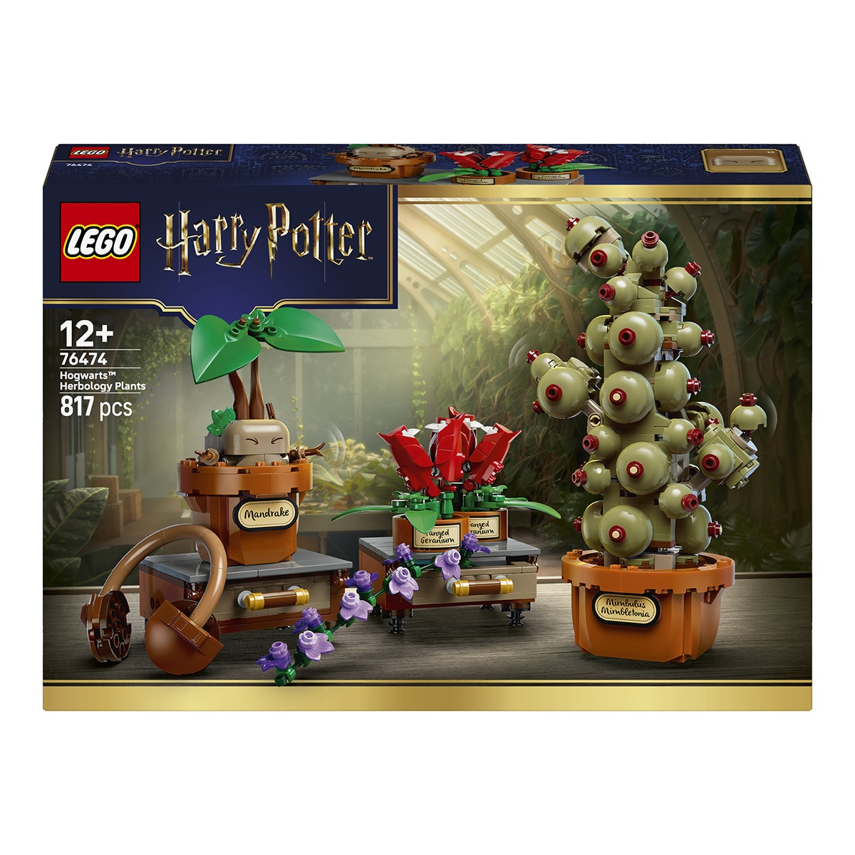Imagen 0 de Juego de construcción Hogwarts™: Plantas de Herbología LEGO Harry Potter TM - 76474