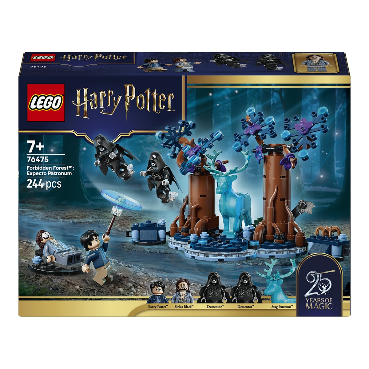 Imagen 0 de Juego de construcción Bosque Prohibido: Expecto Patronum LEGO Harry Potter TM - 76475