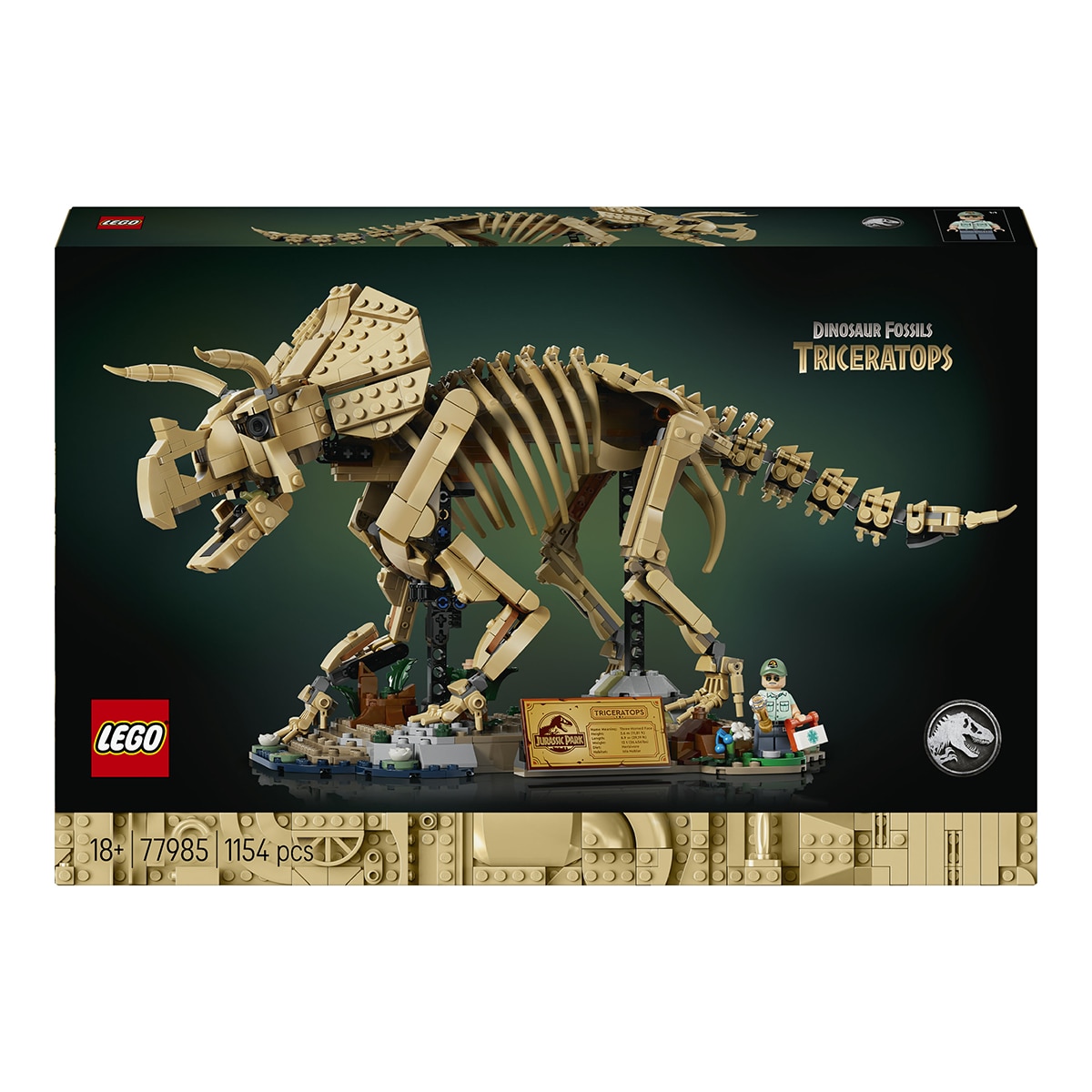 Imagem 0 de Fósseis de Dinossauros: Triceratops LEGO® Jurassic World