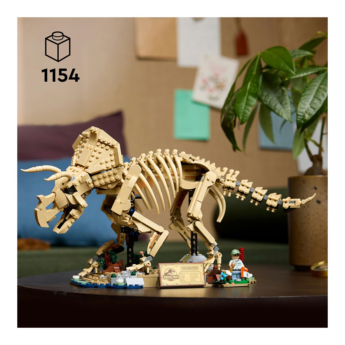 Fósseis de Dinossauros: Triceratops LEGO® Jurassic World 3